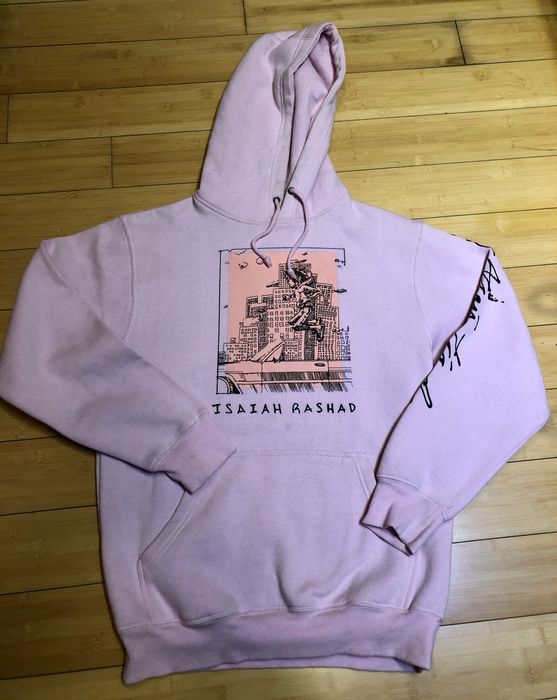 Isaiah rashad shop pink hoodie