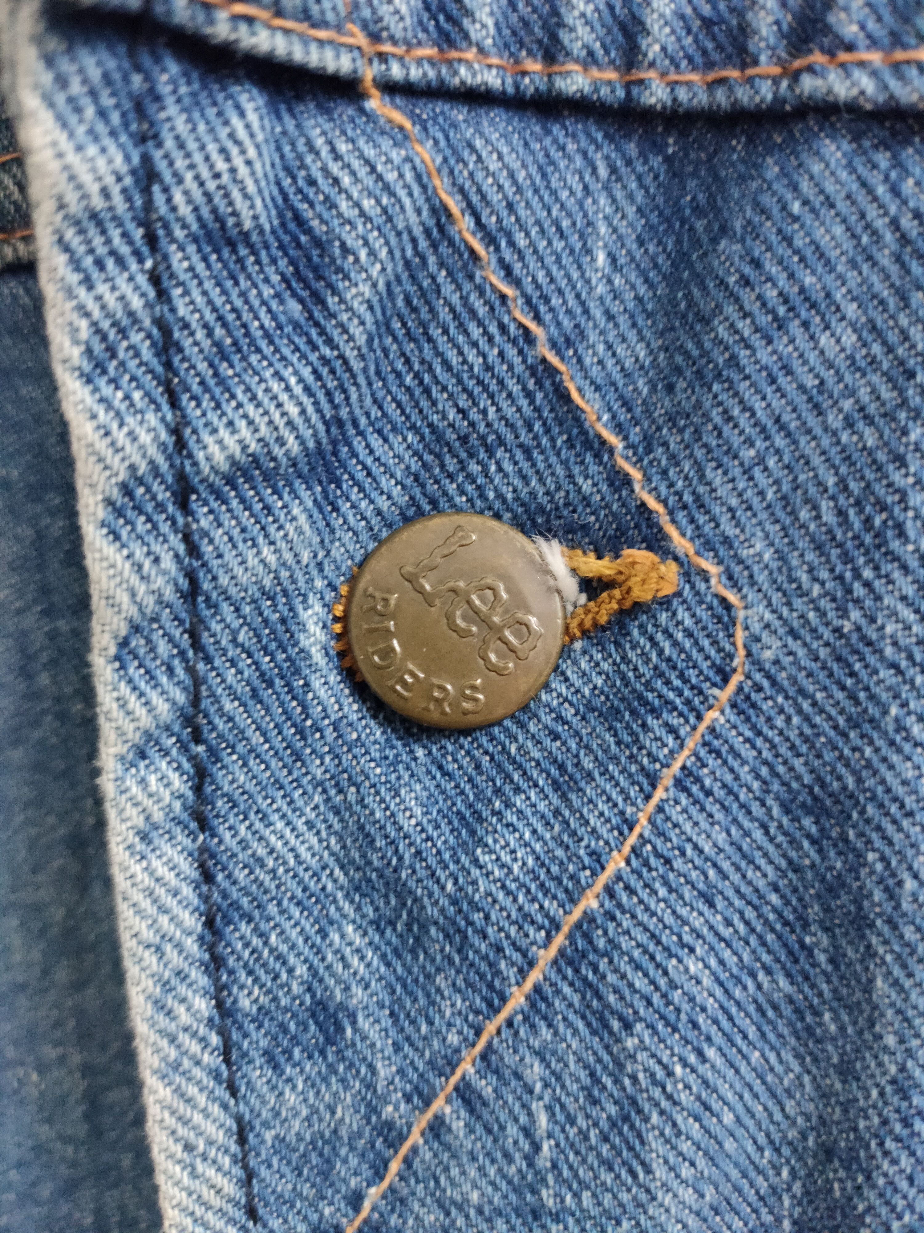 Lee Vintage 70s Lee Storm Rider Denim Jacket Size US M / EU 48-50 / 2 - 9 Thumbnail