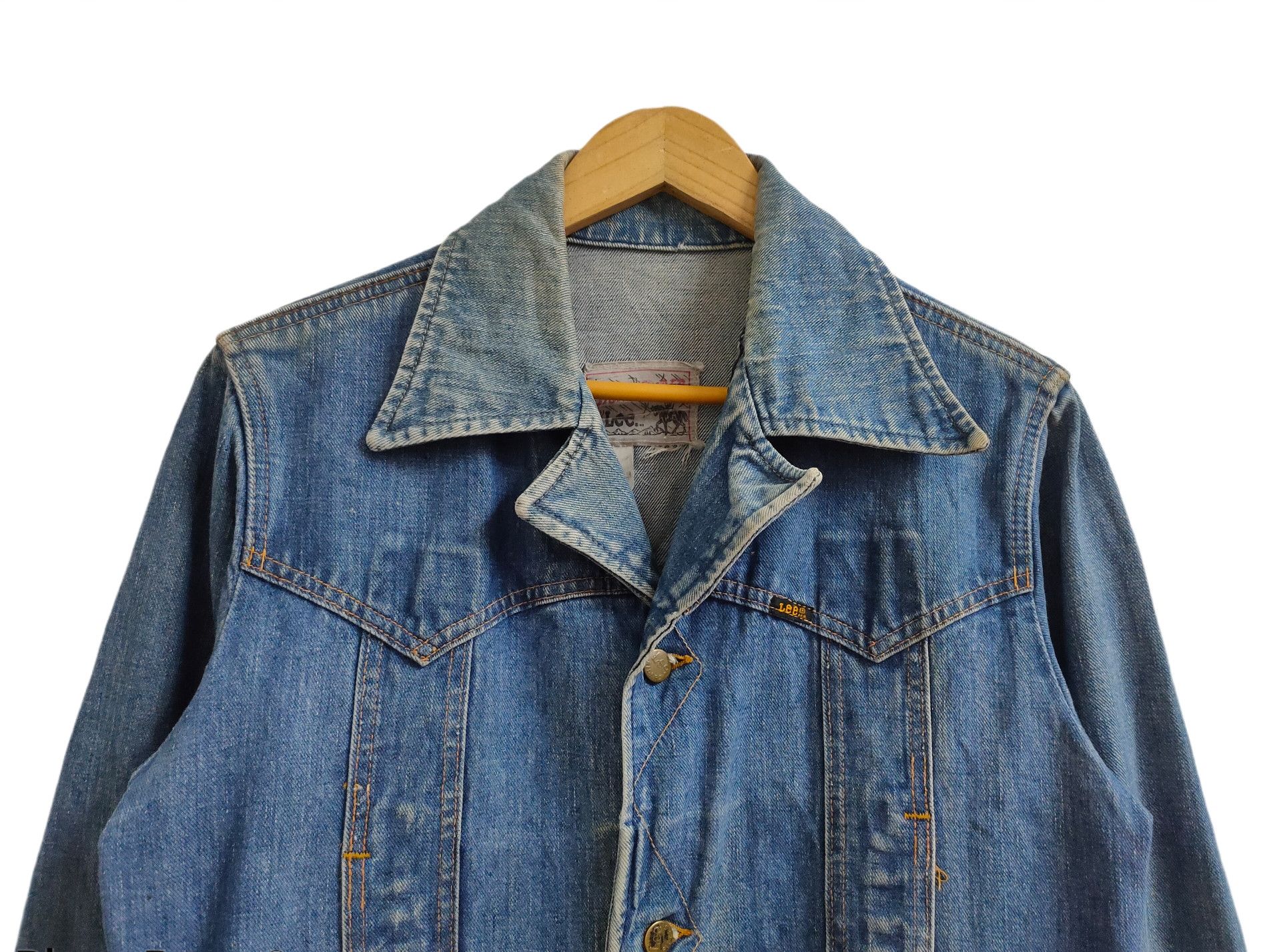 Lee Vintage 70s Lee Storm Rider Denim Jacket Size US M / EU 48-50 / 2 - 2 Thumbnail