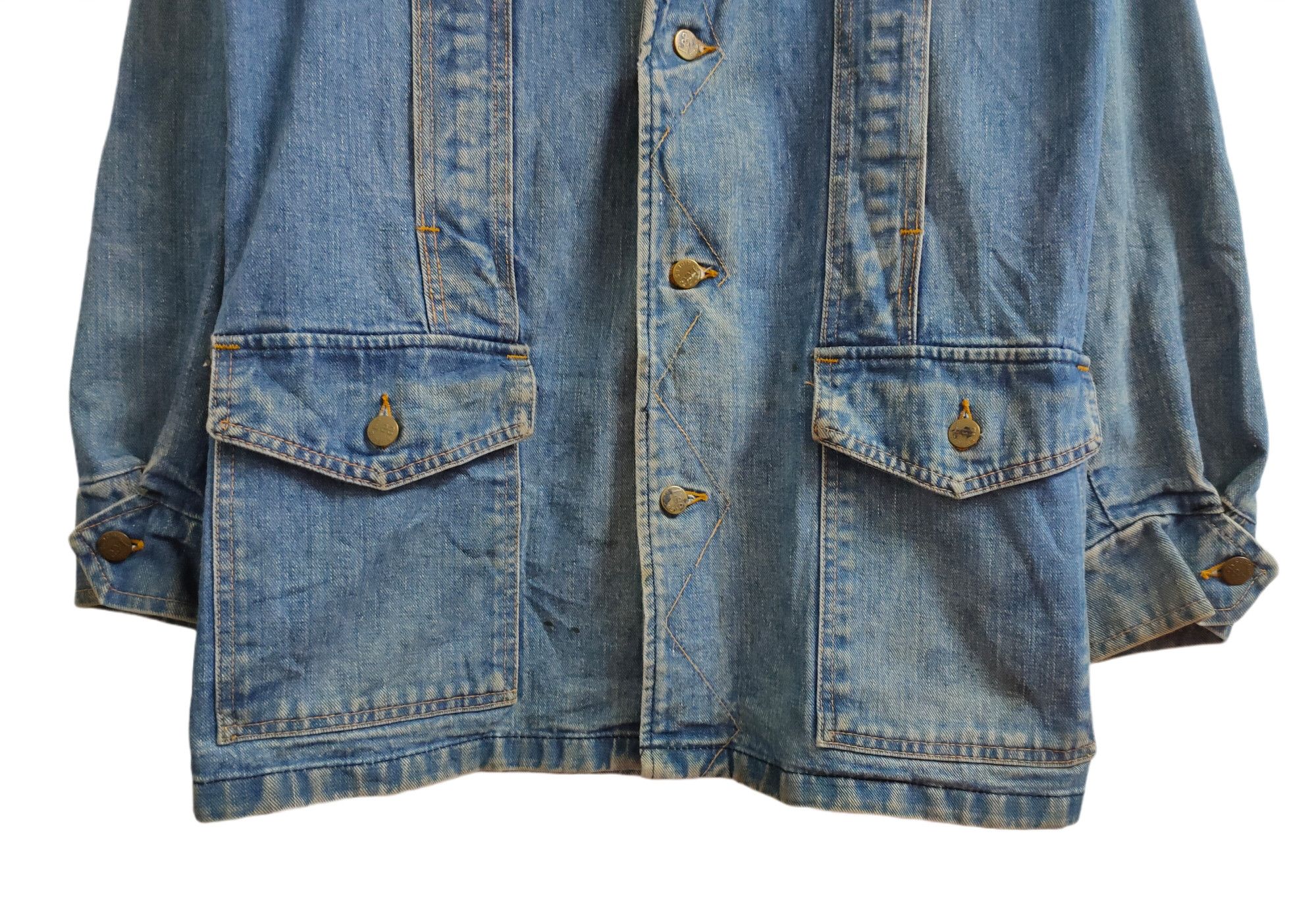 Lee Vintage 70s Lee Storm Rider Denim Jacket Size US M / EU 48-50 / 2 - 3 Thumbnail