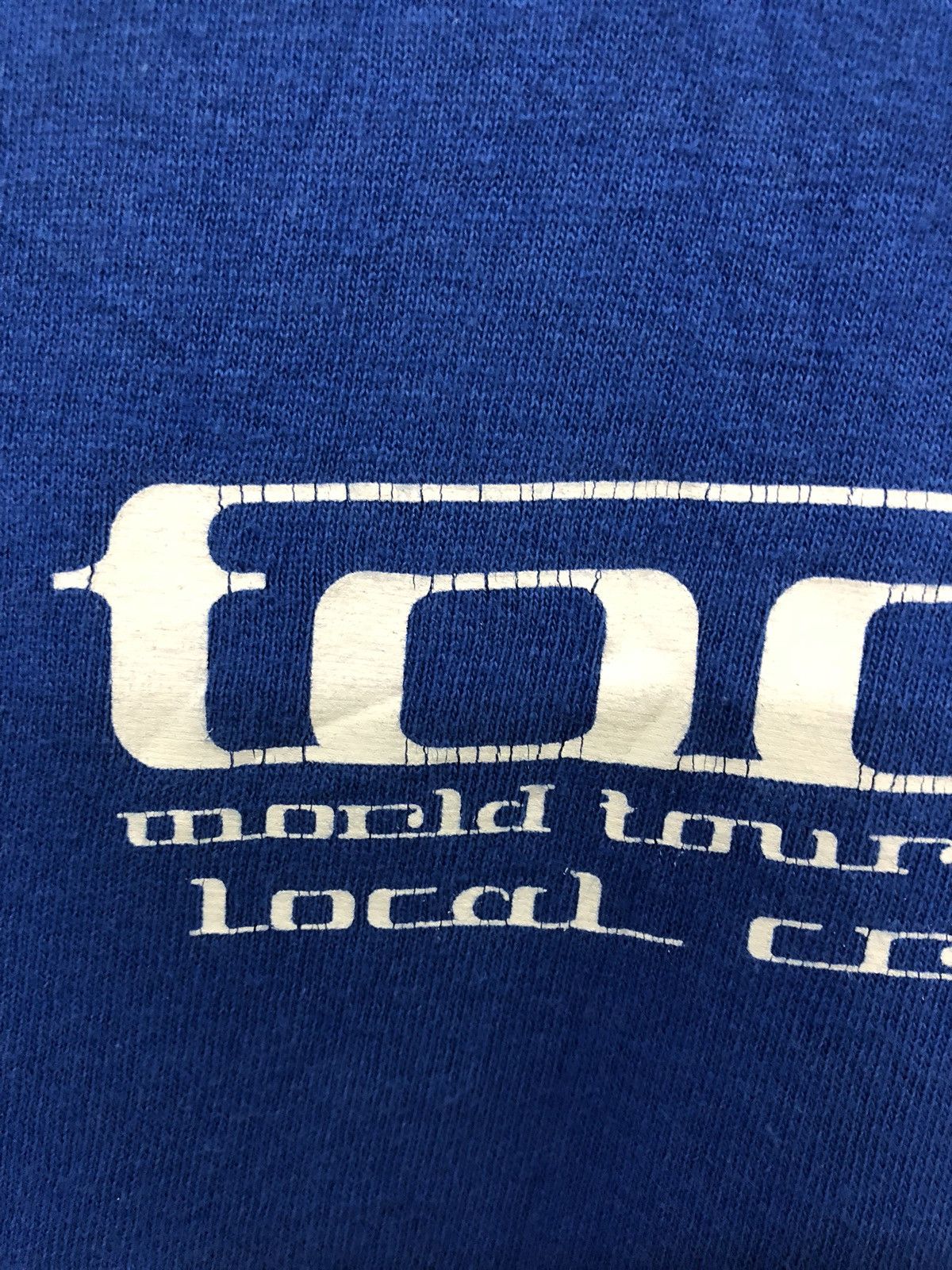 Band Tees × Vintage Vintage TOOL Local Crew 06 Tour Tee Size US XL / EU 56 / 4 - 4 Thumbnail