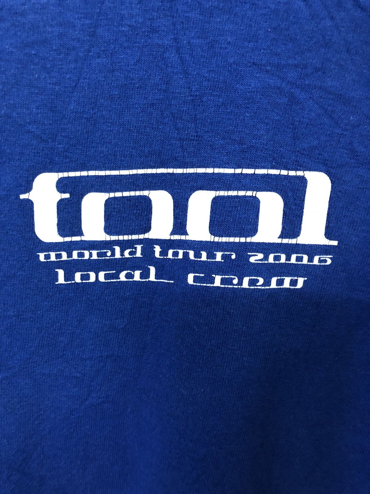 Band Tees × Vintage Vintage TOOL Local Crew 06 Tour Tee Size US XL / EU 56 / 4 - 1 Thumbnail