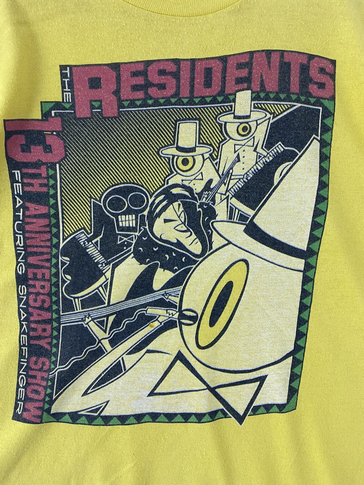 Band Tees vintage 1986 THE RESIDENTS featuring snakefinger t-shirts Size US L / EU 52-54 / 3 - 3 Thumbnail