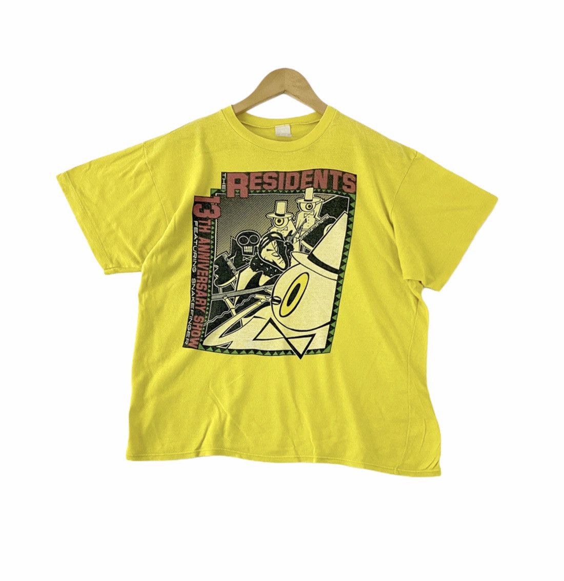 Band Tees vintage 1986 THE RESIDENTS featuring snakefinger t-shirts Size US L / EU 52-54 / 3 - 1 Thumbnail
