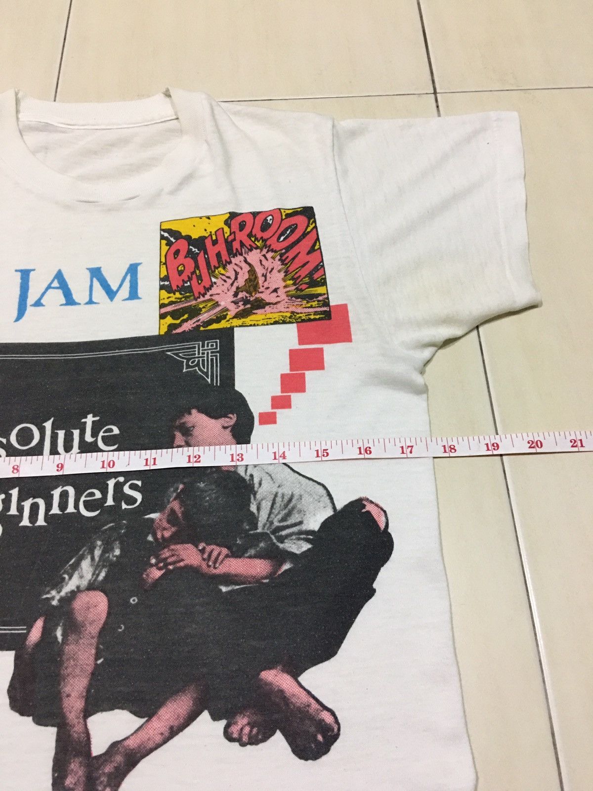 Band Tees × Vintage Vintage The Jam Punk Rock Mod Paul weller Tour Promo Shirt Size US M / EU 48-50 / 2 - 7 Thumbnail