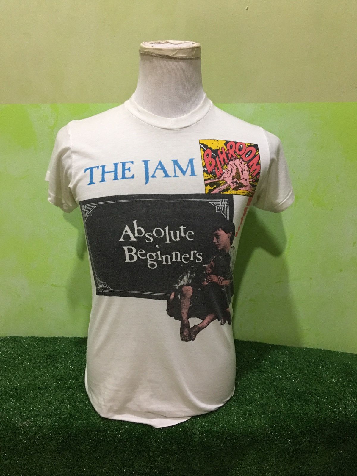 Band Tees × Vintage Vintage The Jam Punk Rock Mod Paul weller Tour Promo Shirt Size US M / EU 48-50 / 2 - 1 Thumbnail
