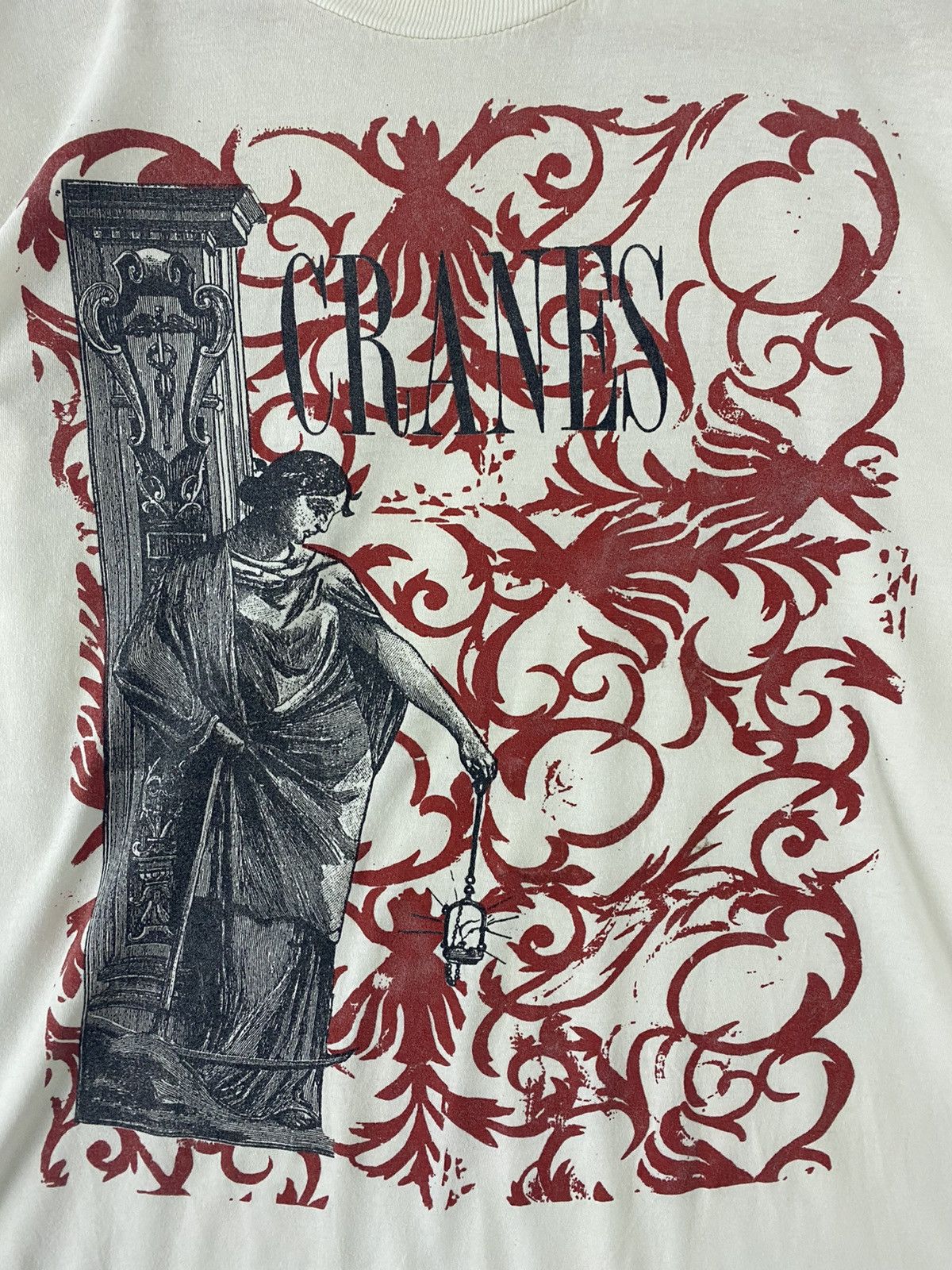 Band Tees vintage 1993 CRANES forever album shoegaze rare t-shirts Size US XL / EU 56 / 4 - 3 Thumbnail