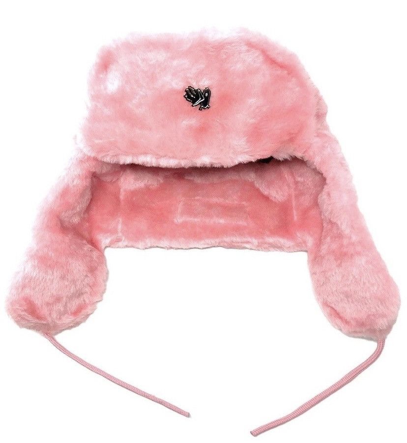Copes GOTHBOICLIQUE LIL PEEP LIL PEEP RUSSIAN USHANKA HAT PINK FAUX FUR Grailed