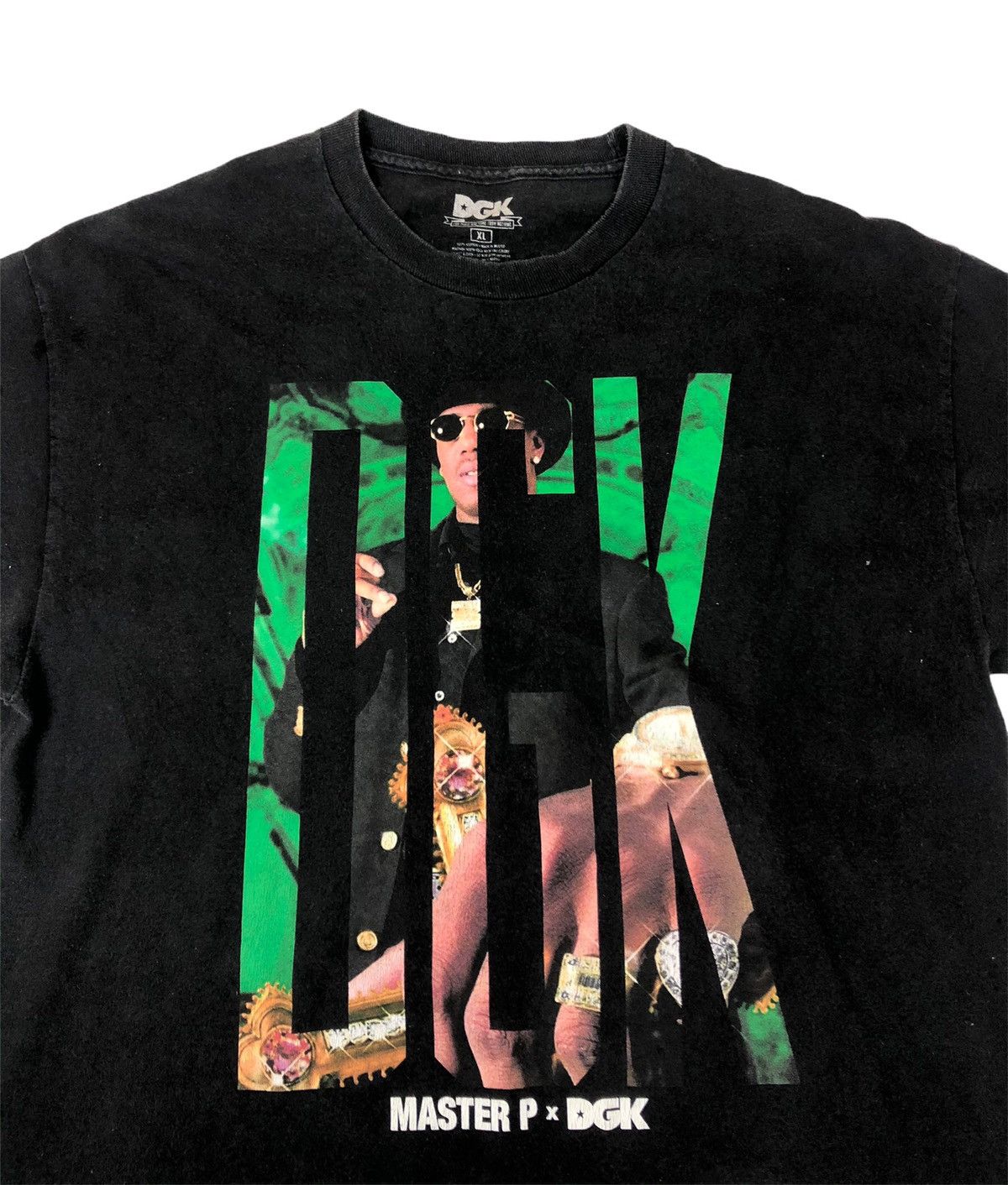 Rap Tees Master P x DGK Rap Tees T Shirt Size US XL / EU 56 / 4 - 3 Thumbnail