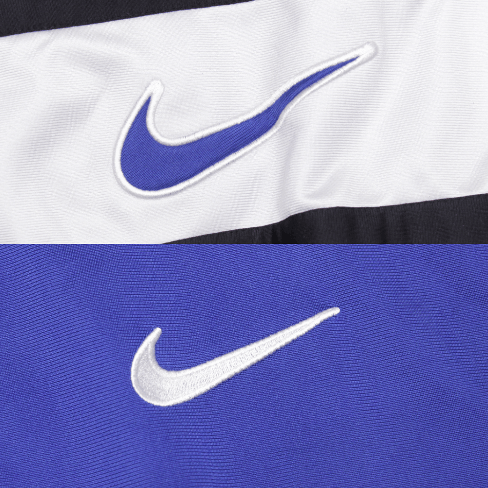 Nike 90S Embroidered Big Swoosh Zip Sport Jacket Size US M / EU 48-50 / 2 - 10 Thumbnail