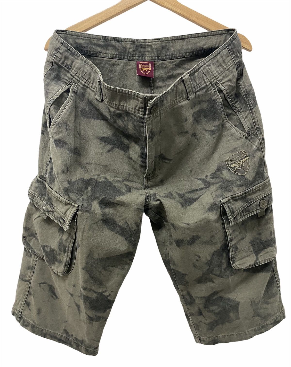 Vintage Arsenal Short Cargo Acid Wash Size US 34 / EU 50 - 1 Thumbnail