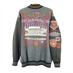 NFL MA-1 vintage bomber jacket Chicago Bears 90s campri NFL