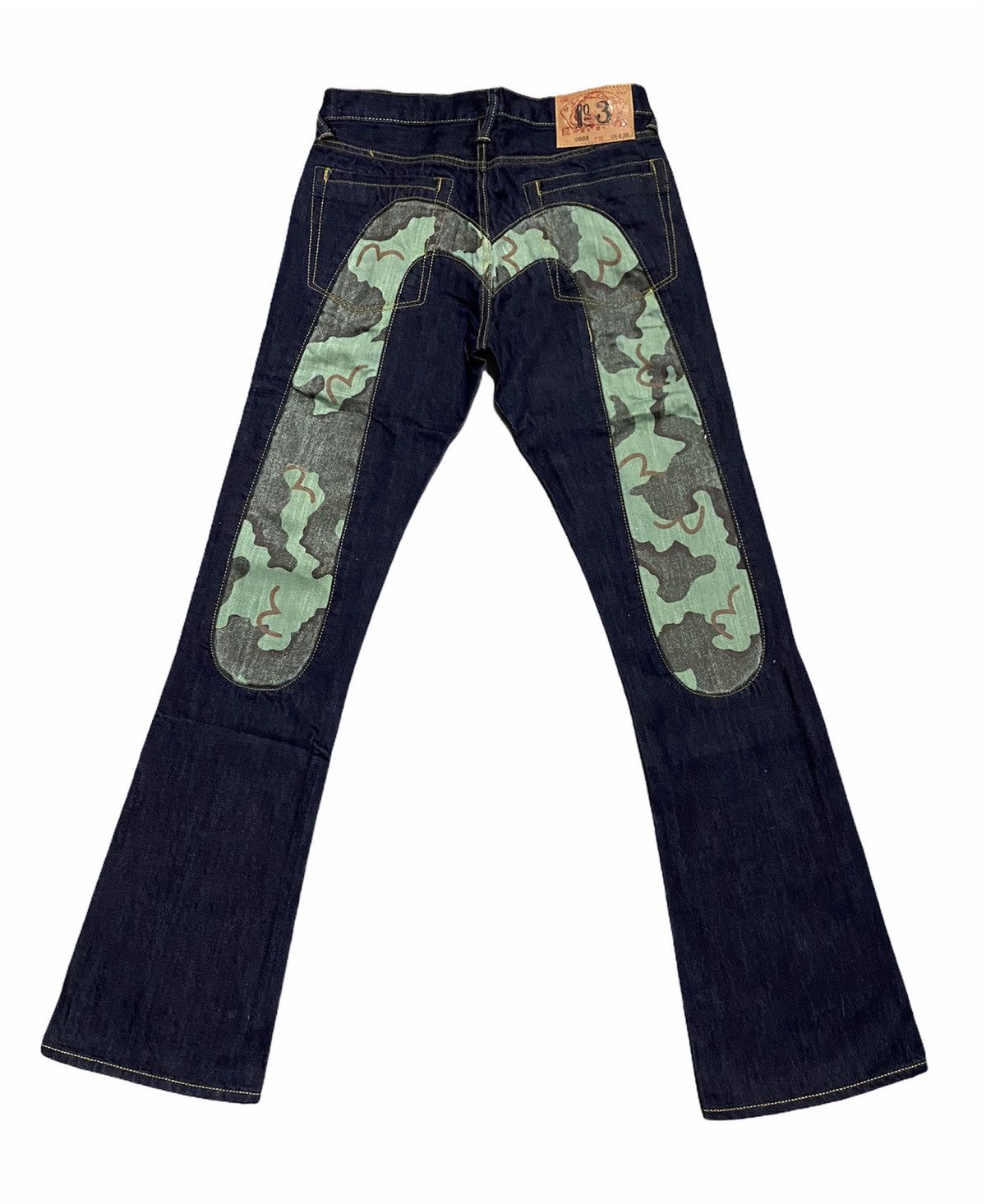 Japanese Brand JAPAN BRAND DIACOCK DESIGN FLARE STYLE BIG LOGO Size US 29 - 1 Thumbnail