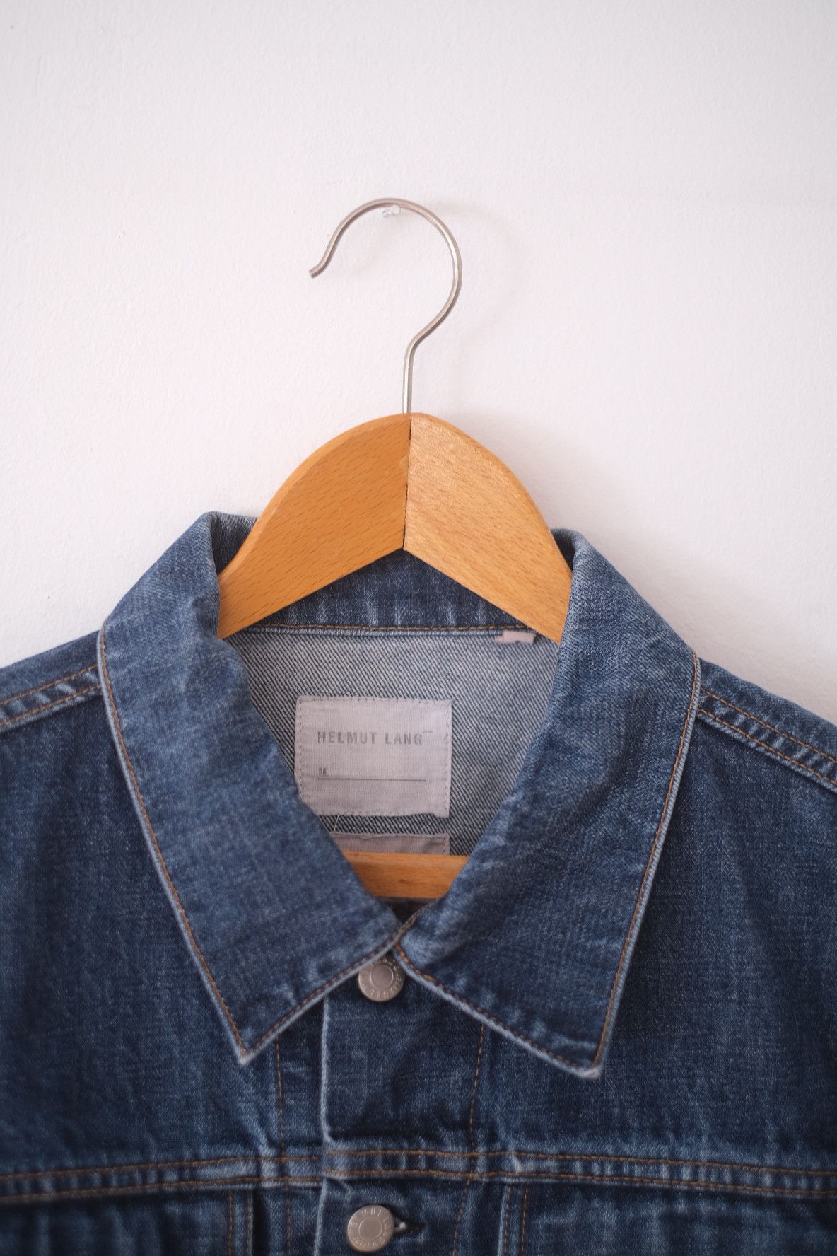 Helmut Lang vintage 90s Helmut lang denim jacket jeans M 48 50 