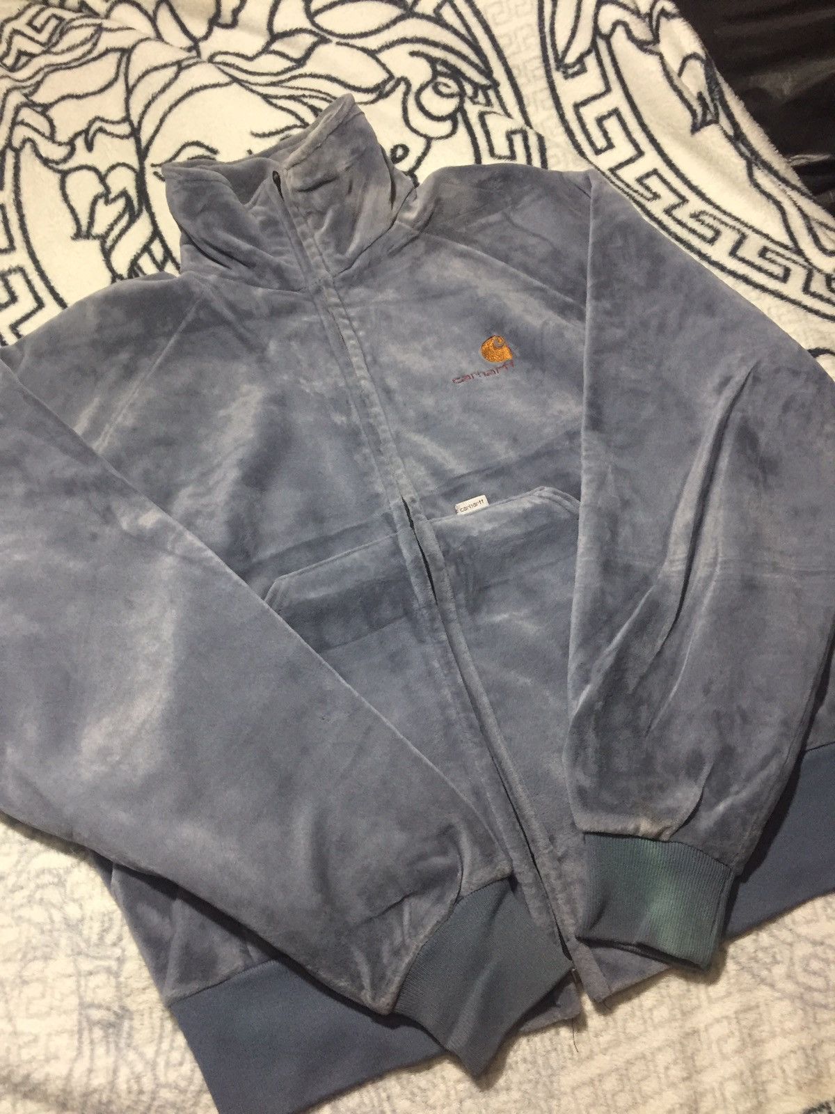 Carhartt × Carhartt Wip × Vintage Vintage Carhartt Velvet Fleece 