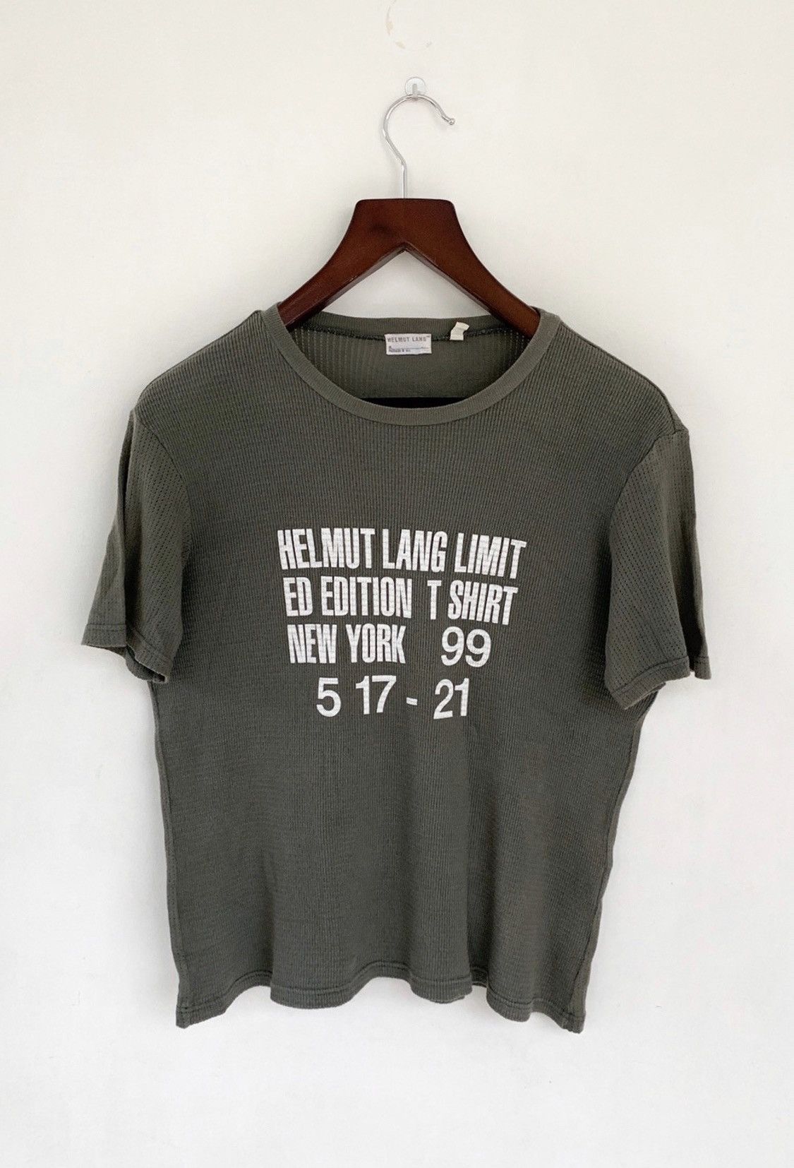 helmut lang 99ss 本人期 archive Tシャツ