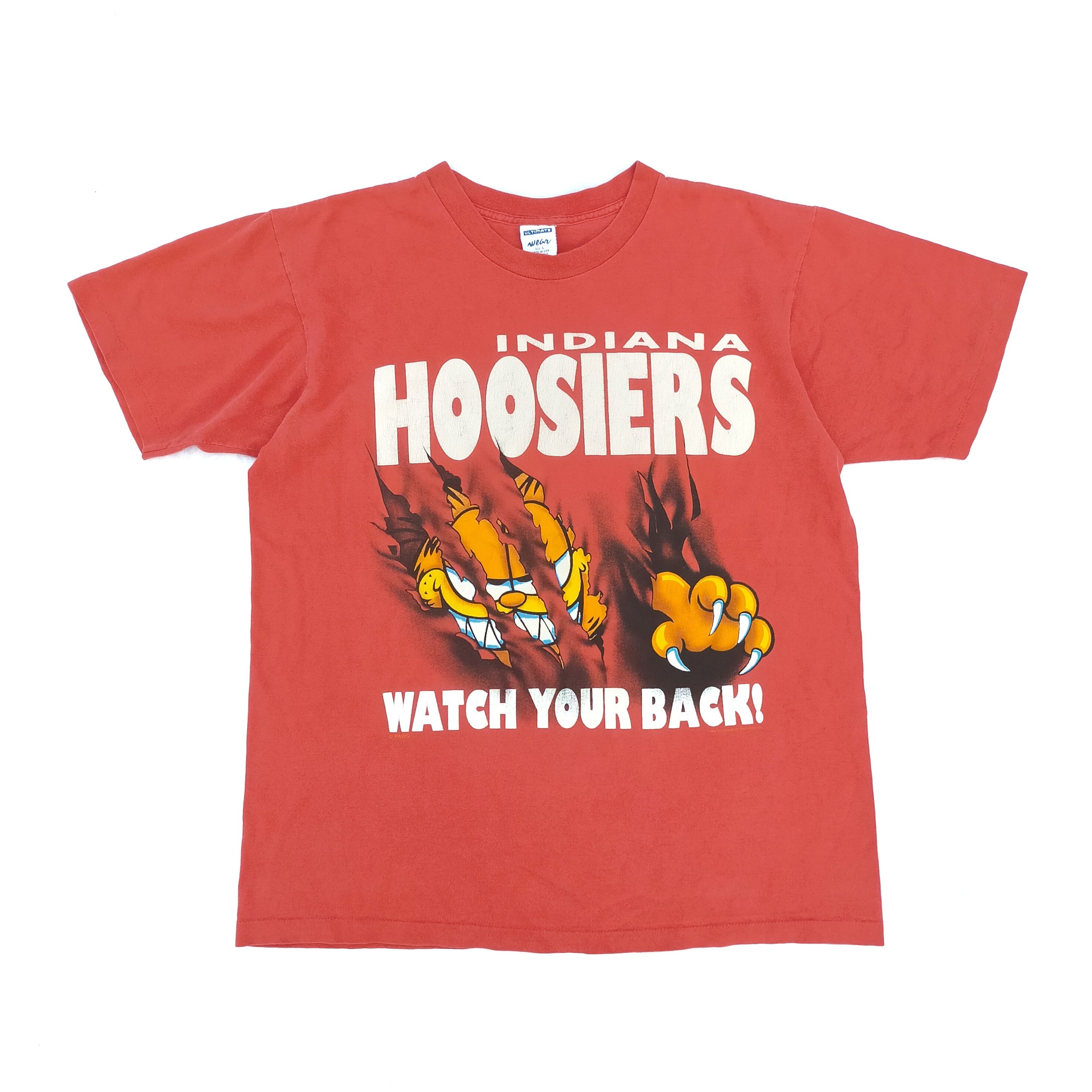 Vintage 90s Garfield indiana hoosiers shirt