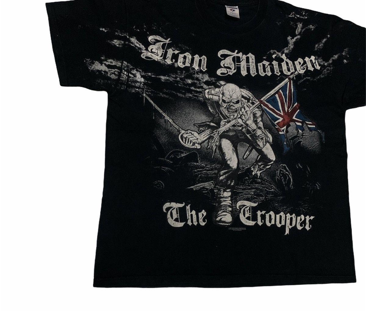 Rare Vintage Heavy Metal Band Iron Maiden T-shirt 2007s
