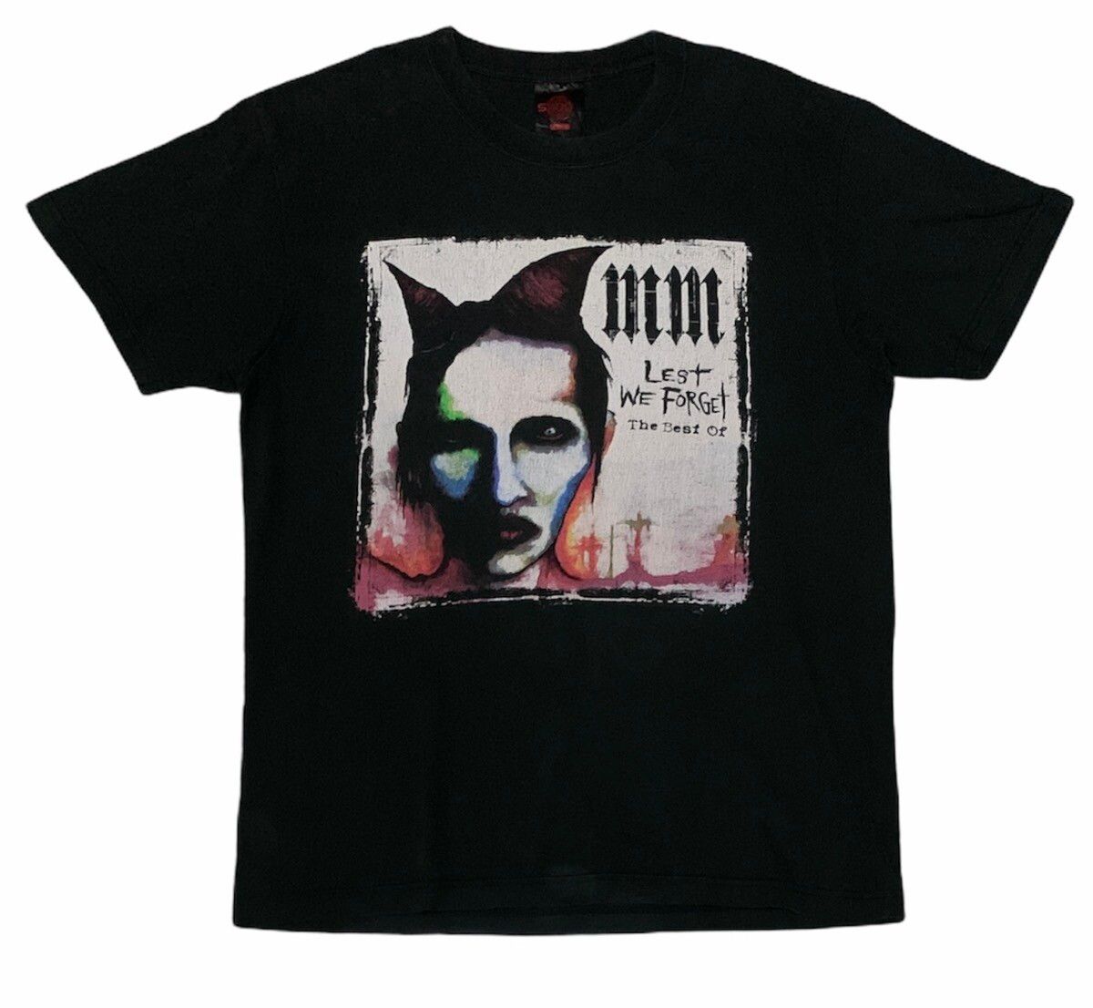 Vintage Rare Design Vintage Singer Marilyn Manson T-shirt 2000s Size US L / EU 52-54 / 3 - 1 Preview