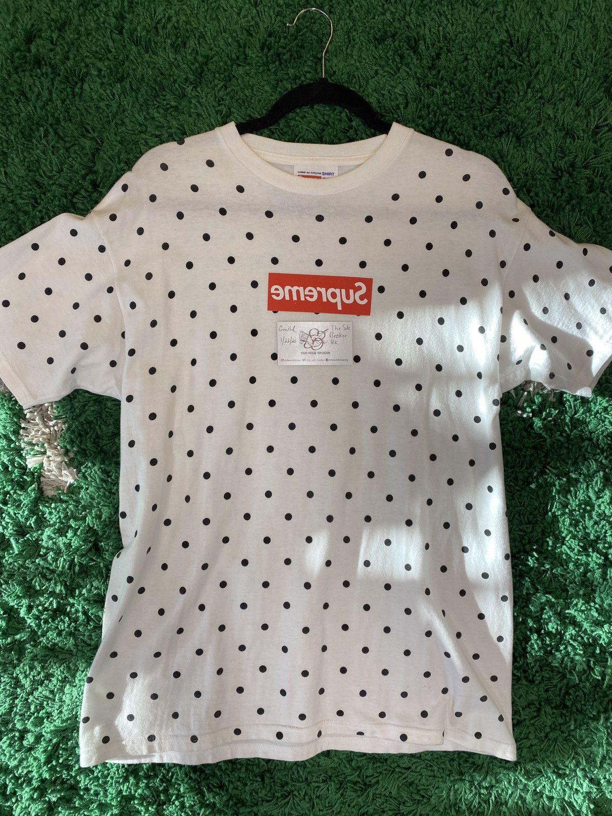 Cdg box logo tee hotsell