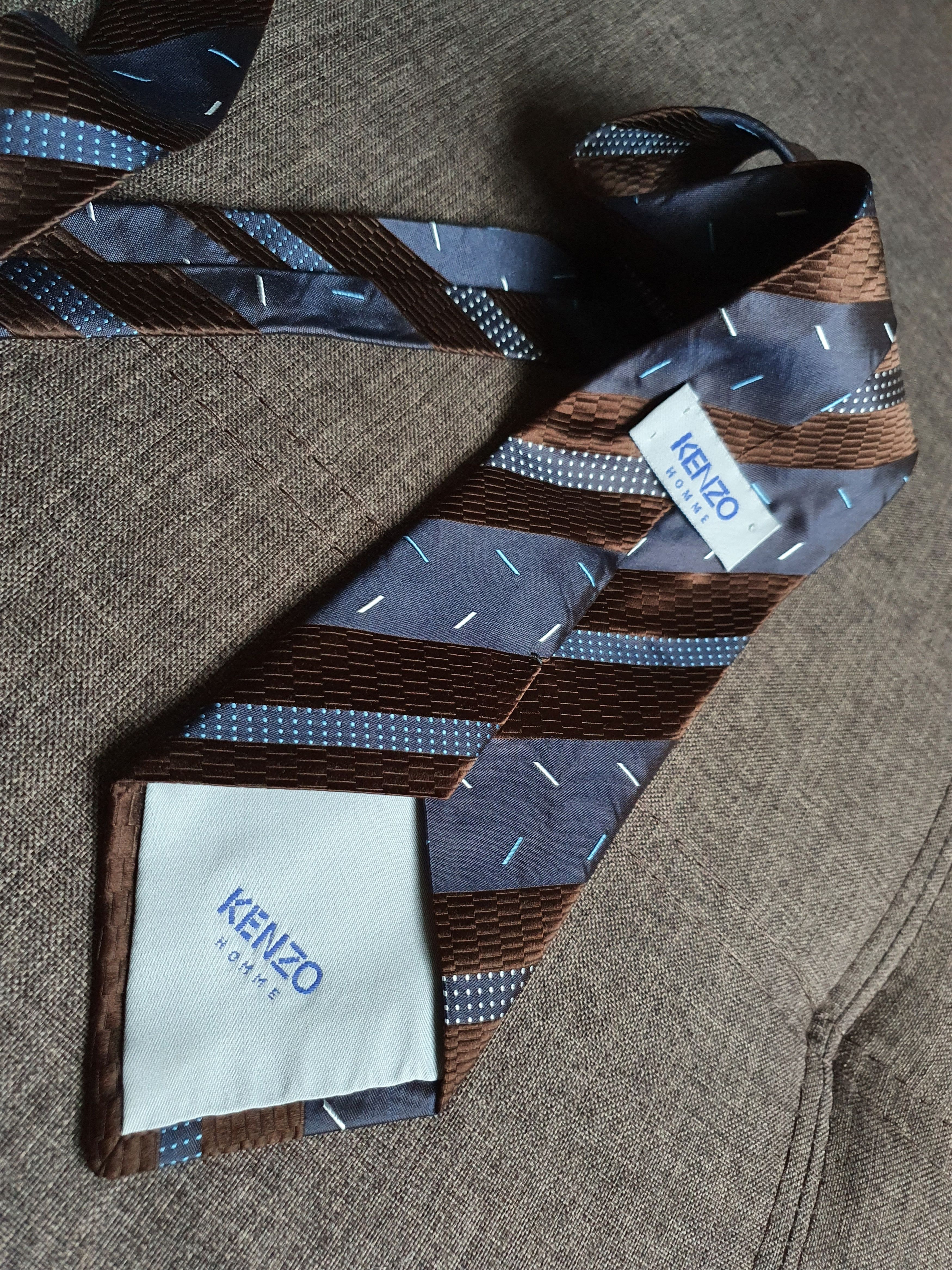 Kenzo The tie kenzo cravattel silk Size ONE SIZE - 4 Thumbnail