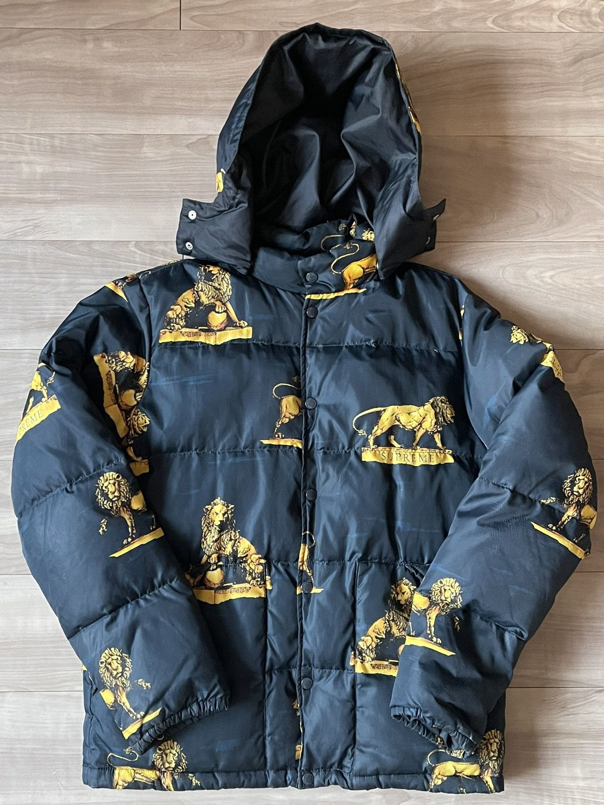 高速配送 Supreme 13AW Lion Puffy Jacket - ジャケット/アウター