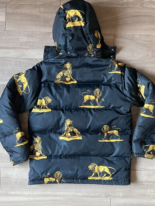 Supreme lions outlet puffy jacket