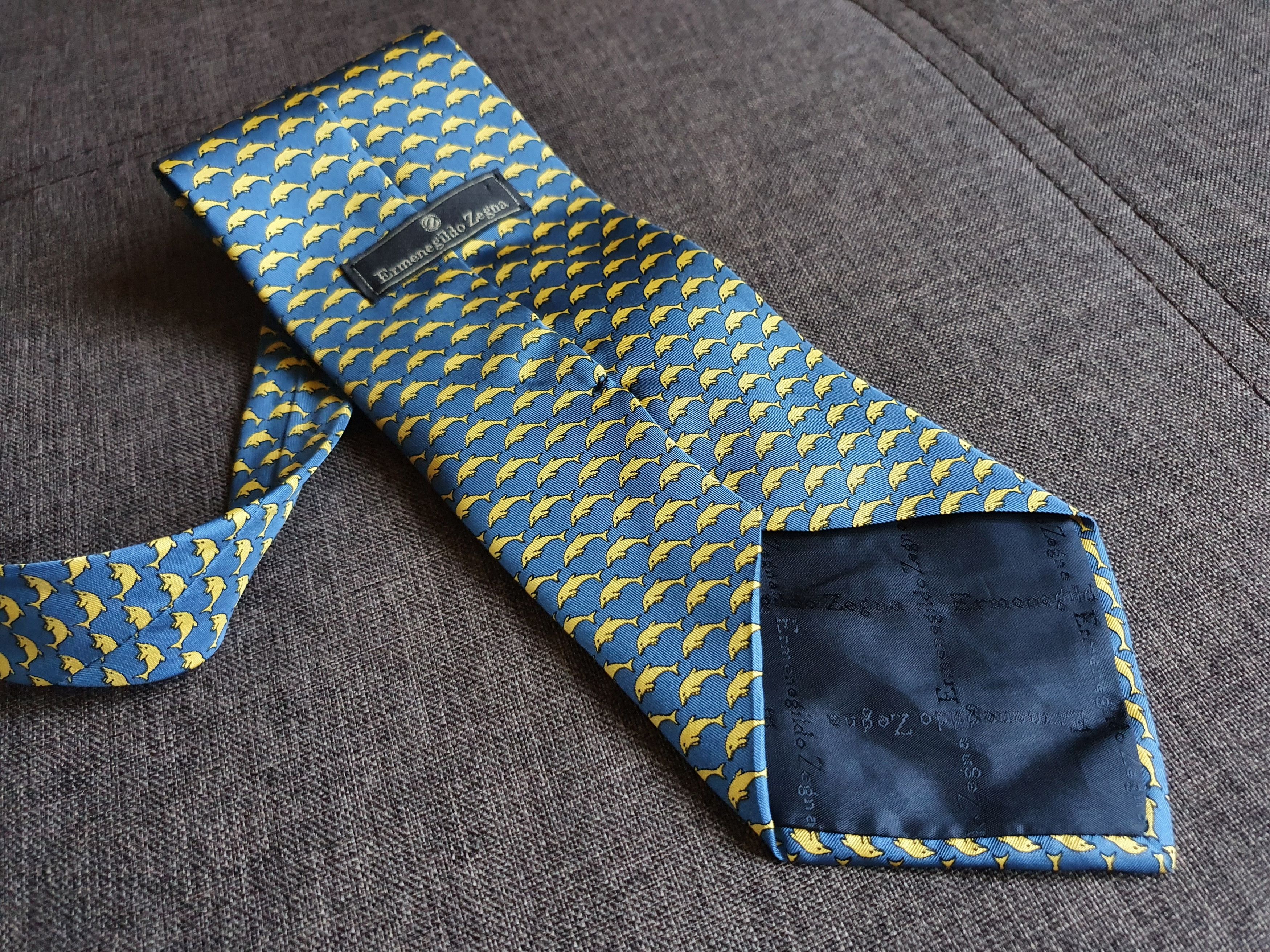 Ermenegildo Zegna The tie Ermadegildo Zegna cravatte silk Size ONE SIZE - 3 Thumbnail