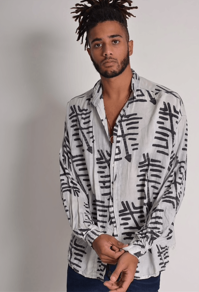 Vintage Vintage shirt amazing off white print Size US XL / EU 56 / 4 - 1 Thumbnail