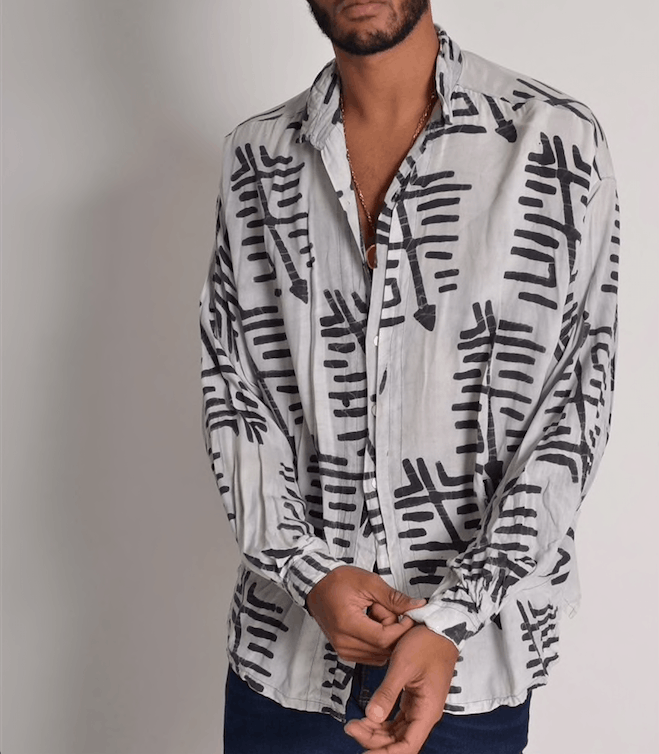 Vintage Vintage shirt amazing off white print Size US XL / EU 56 / 4 - 2 Thumbnail
