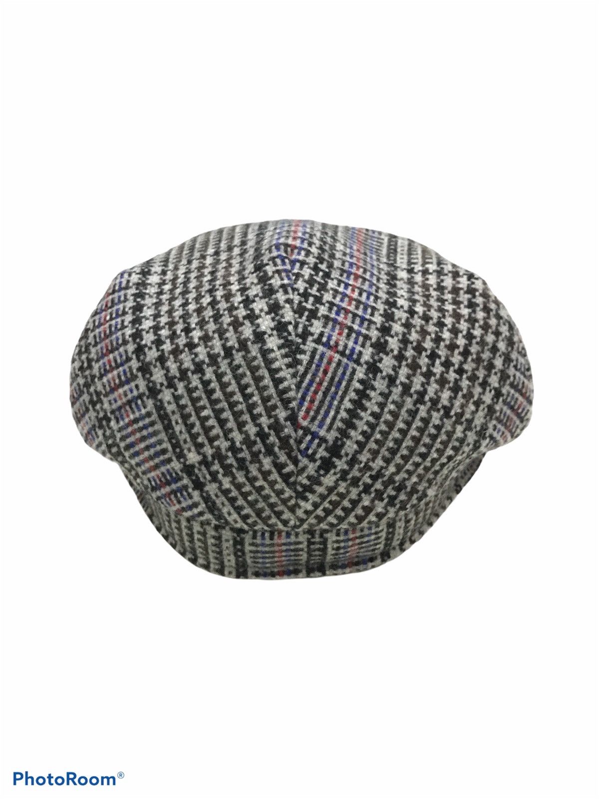 CA4LA CA4LA X PITFIELD WOOL MIX CHECKERED FLATCAP HAT JAPAN Size ONE SIZE - 4 Thumbnail