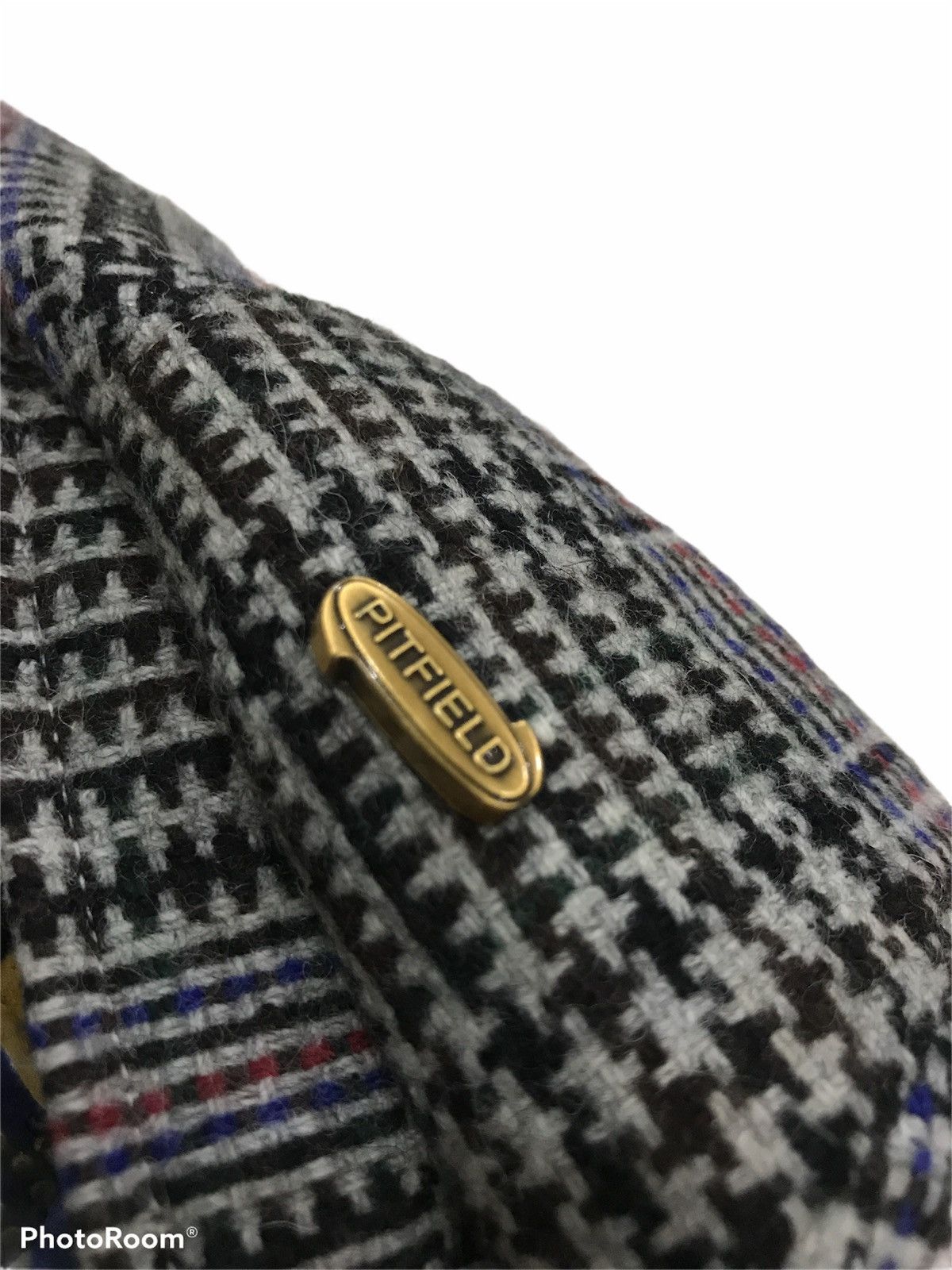 CA4LA CA4LA X PITFIELD WOOL MIX CHECKERED FLATCAP HAT JAPAN Size ONE SIZE - 5 Thumbnail