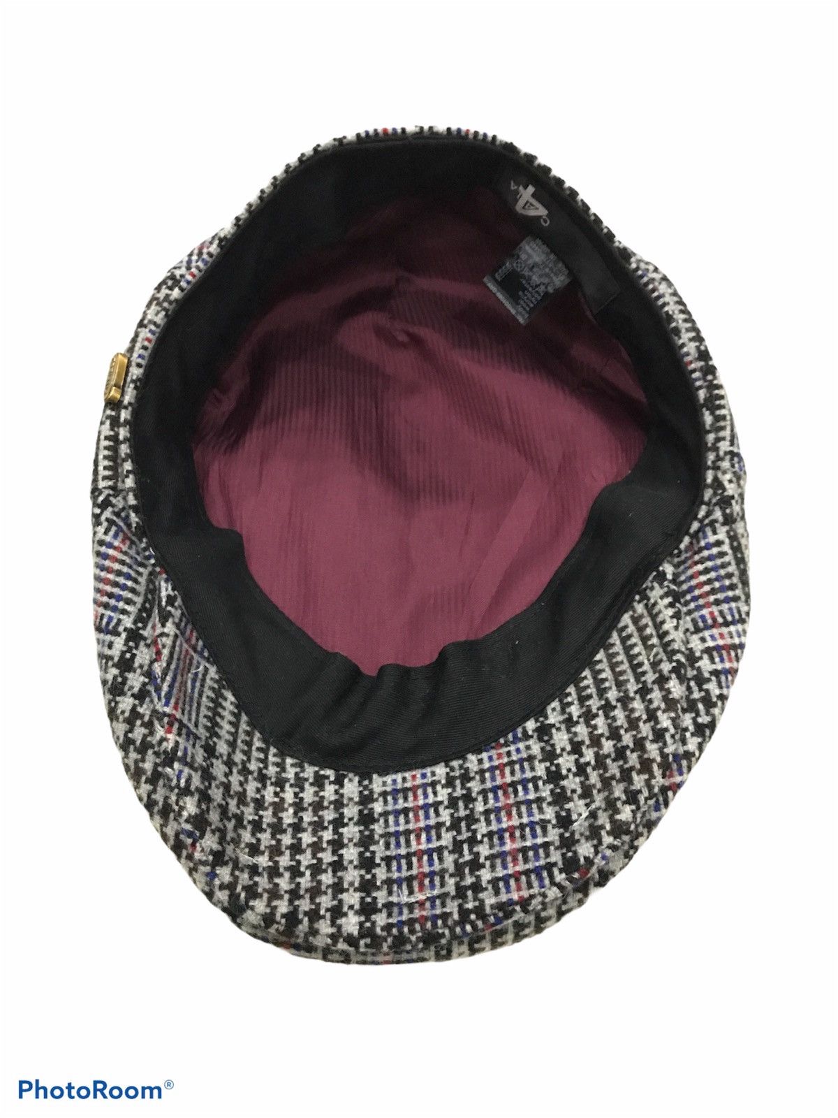 CA4LA CA4LA X PITFIELD WOOL MIX CHECKERED FLATCAP HAT JAPAN Size ONE SIZE - 8 Thumbnail
