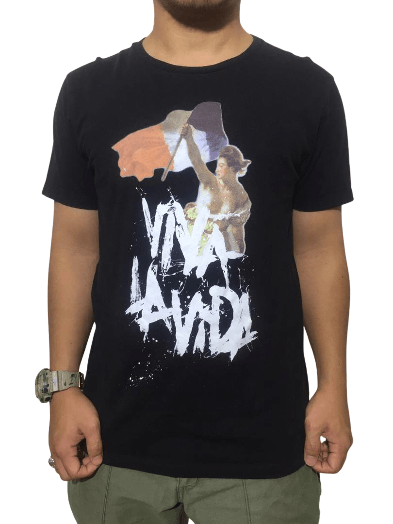 Band Tees Coldplay Viva La Vida Shirt Size US S / EU 44-46 / 1 - 1 Thumbnail