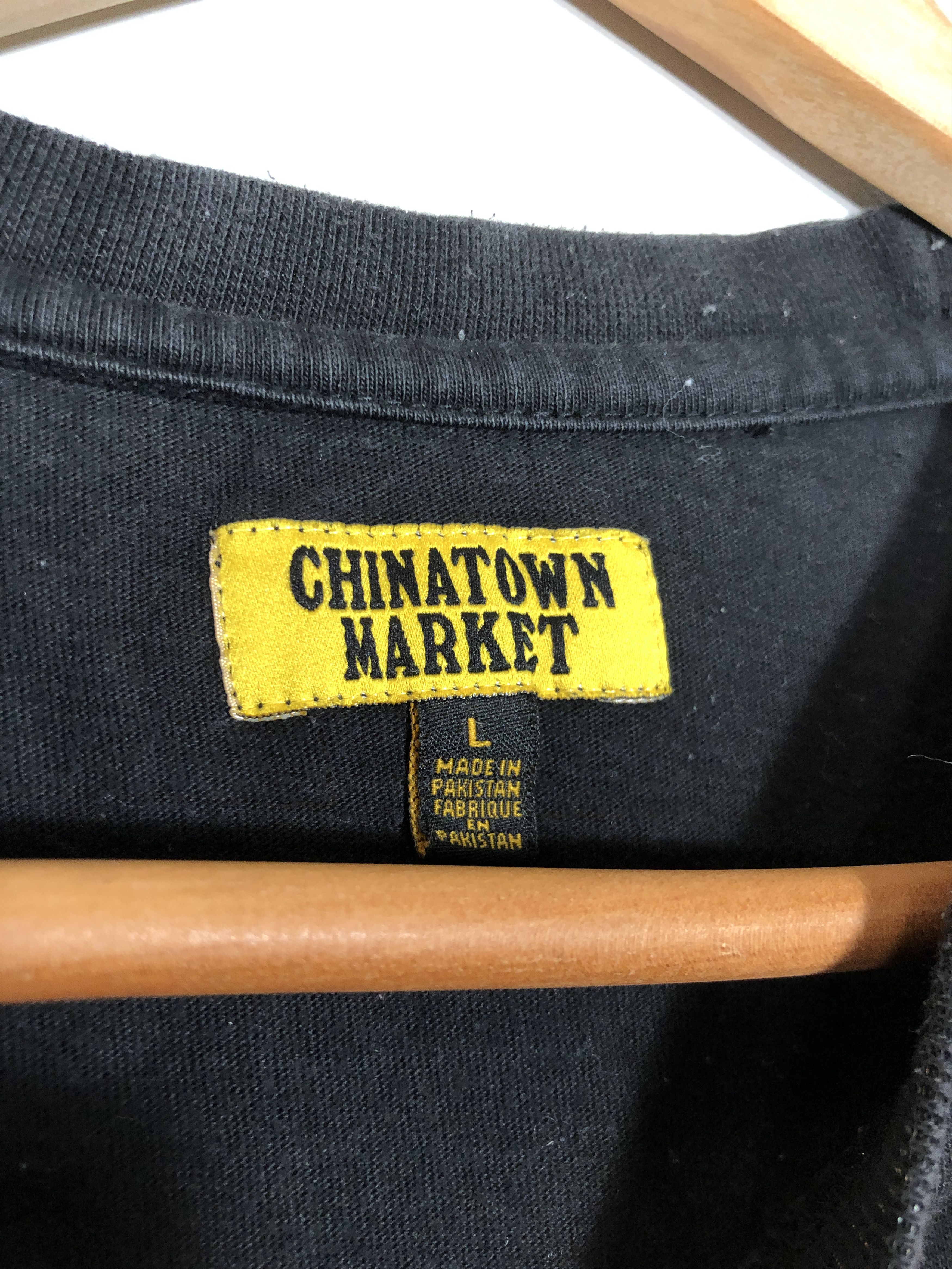 Market Comme des Garcon x Chinatown Market Bootleg Tee Size US L / EU 52-54 / 3 - 2 Thumbnail