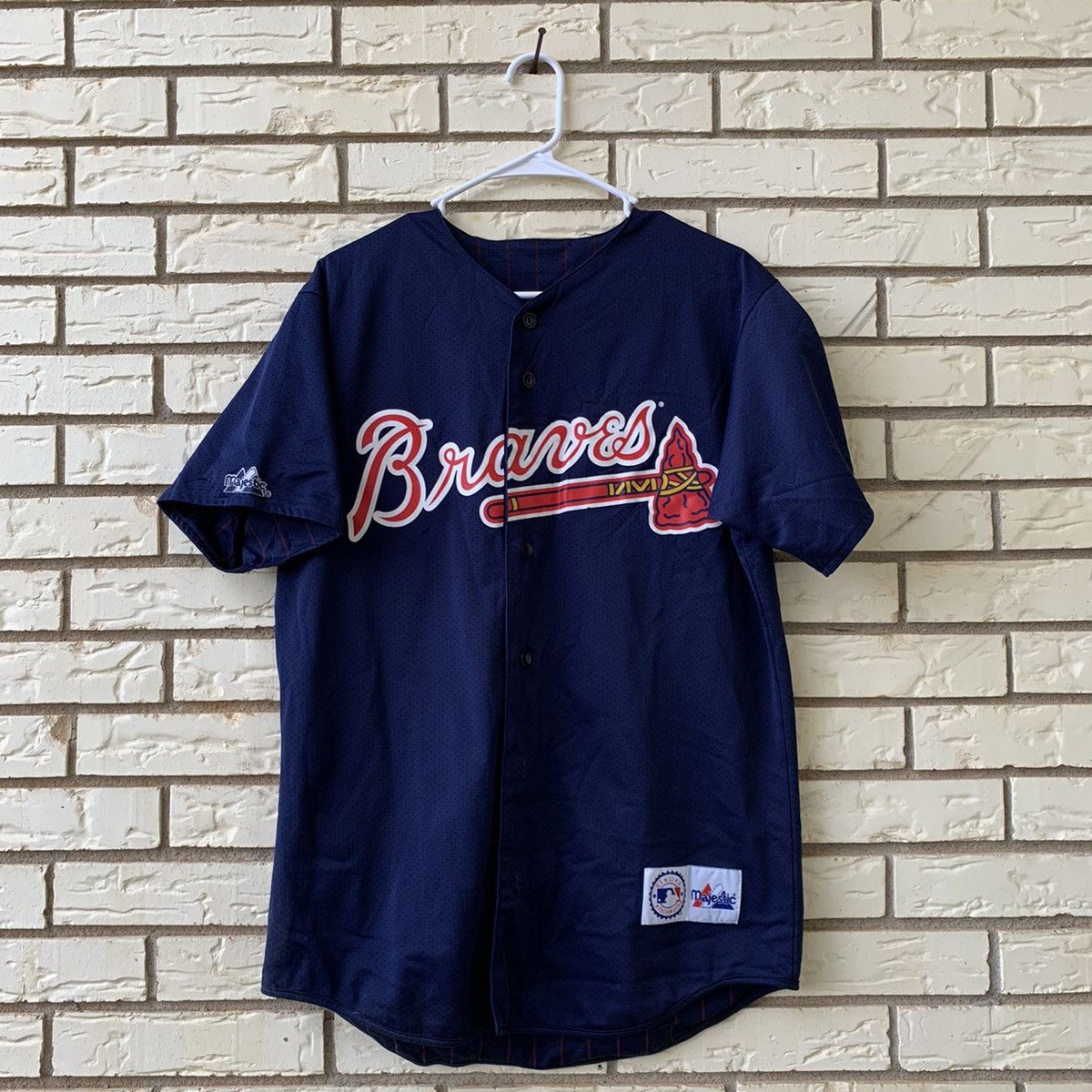 Vintage Vintage 90s Atlanta Braves Reversible Jersey | Grailed