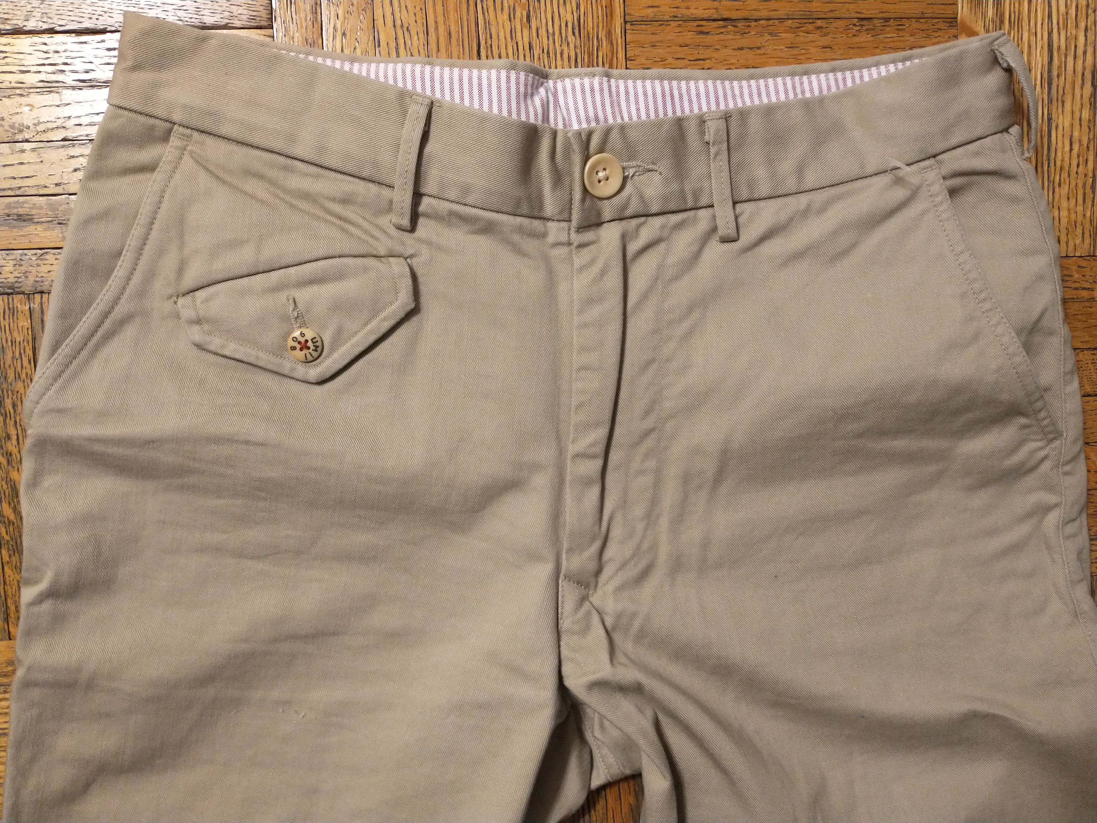 45rpm Selvedge cotton pants, made in Japan Size US 30 / EU 46 - 2 Thumbnail