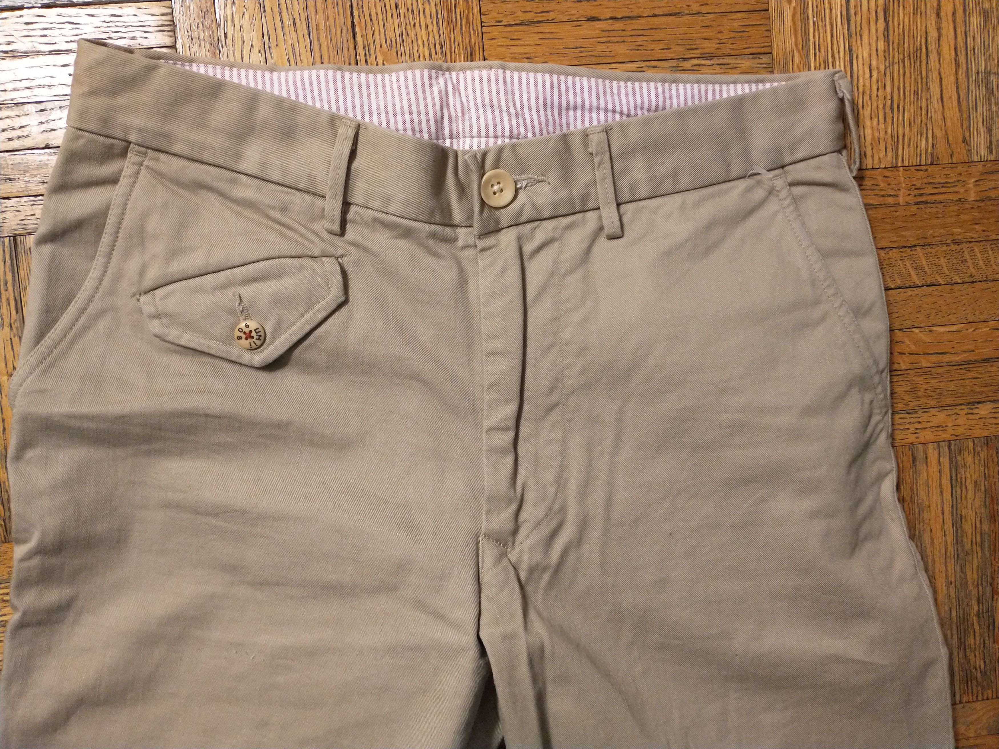 45rpm Selvedge cotton pants, made in Japan Size US 30 / EU 46 - 8 Thumbnail