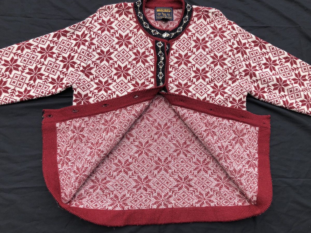 Woolrich Woolen Mills Vintage Woolrich John Rich & Bros. Button knitwear Sweater Size US L / EU 52-54 / 3 - 6 Thumbnail