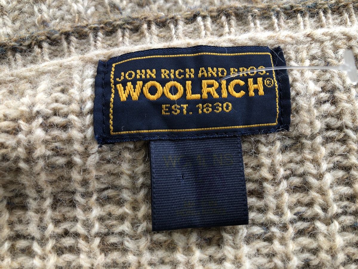 Vintage Vintage Woolrich John Rich & Bros. Button Knitwear Sweater Size US L / EU 52-54 / 3 - 11 Thumbnail