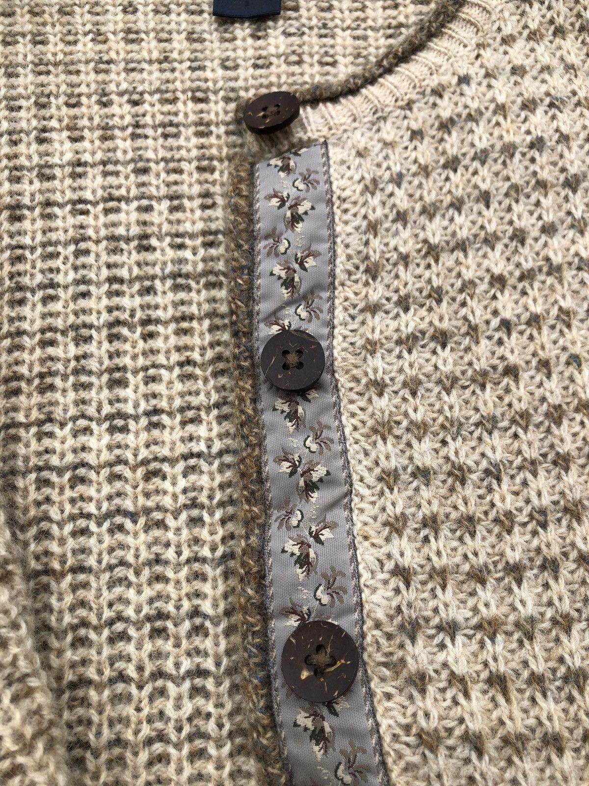 Vintage Vintage Woolrich John Rich & Bros. Button Knitwear Sweater Size US L / EU 52-54 / 3 - 7 Thumbnail