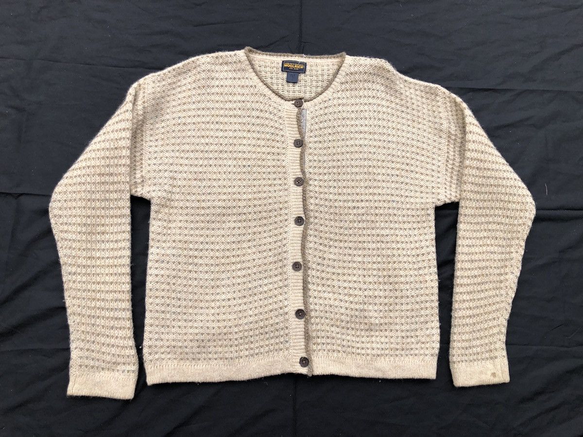 Vintage Vintage Woolrich John Rich & Bros. Button Knitwear Sweater Size US L / EU 52-54 / 3 - 1 Thumbnail