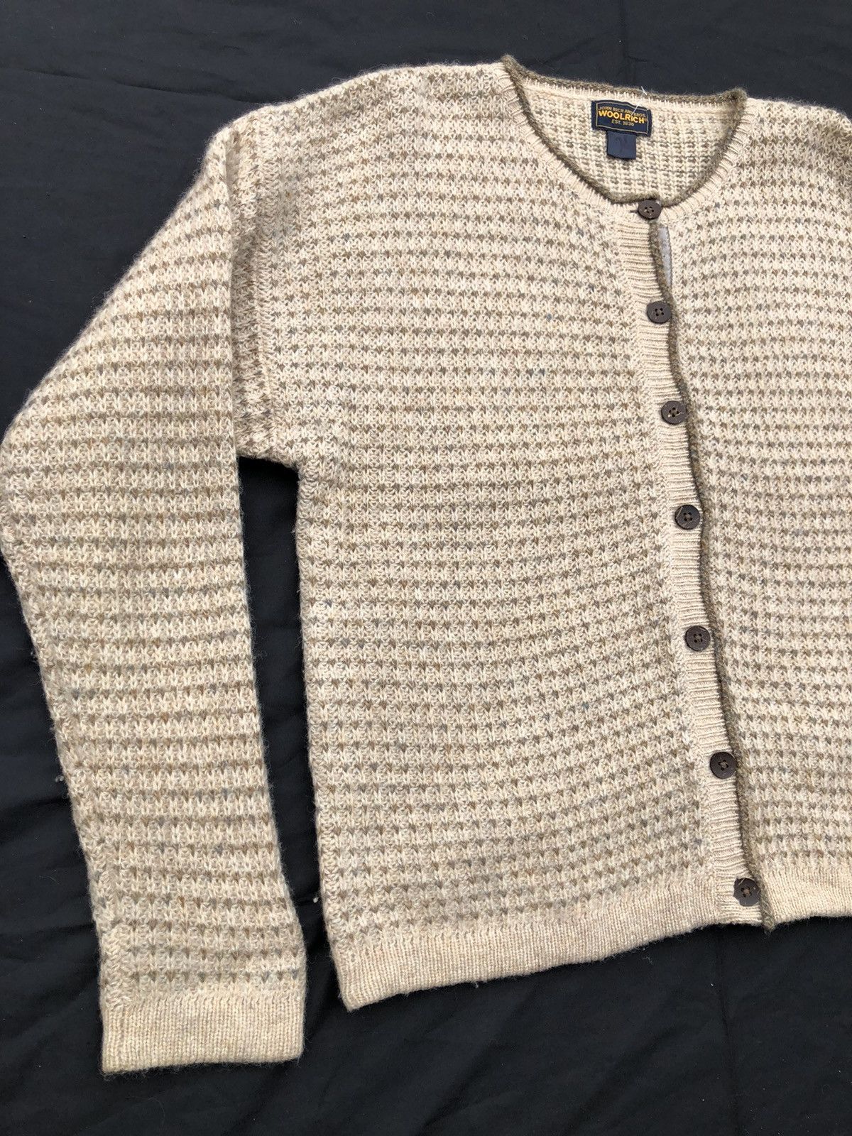 Vintage Vintage Woolrich John Rich & Bros. Button Knitwear Sweater Size US L / EU 52-54 / 3 - 2 Thumbnail