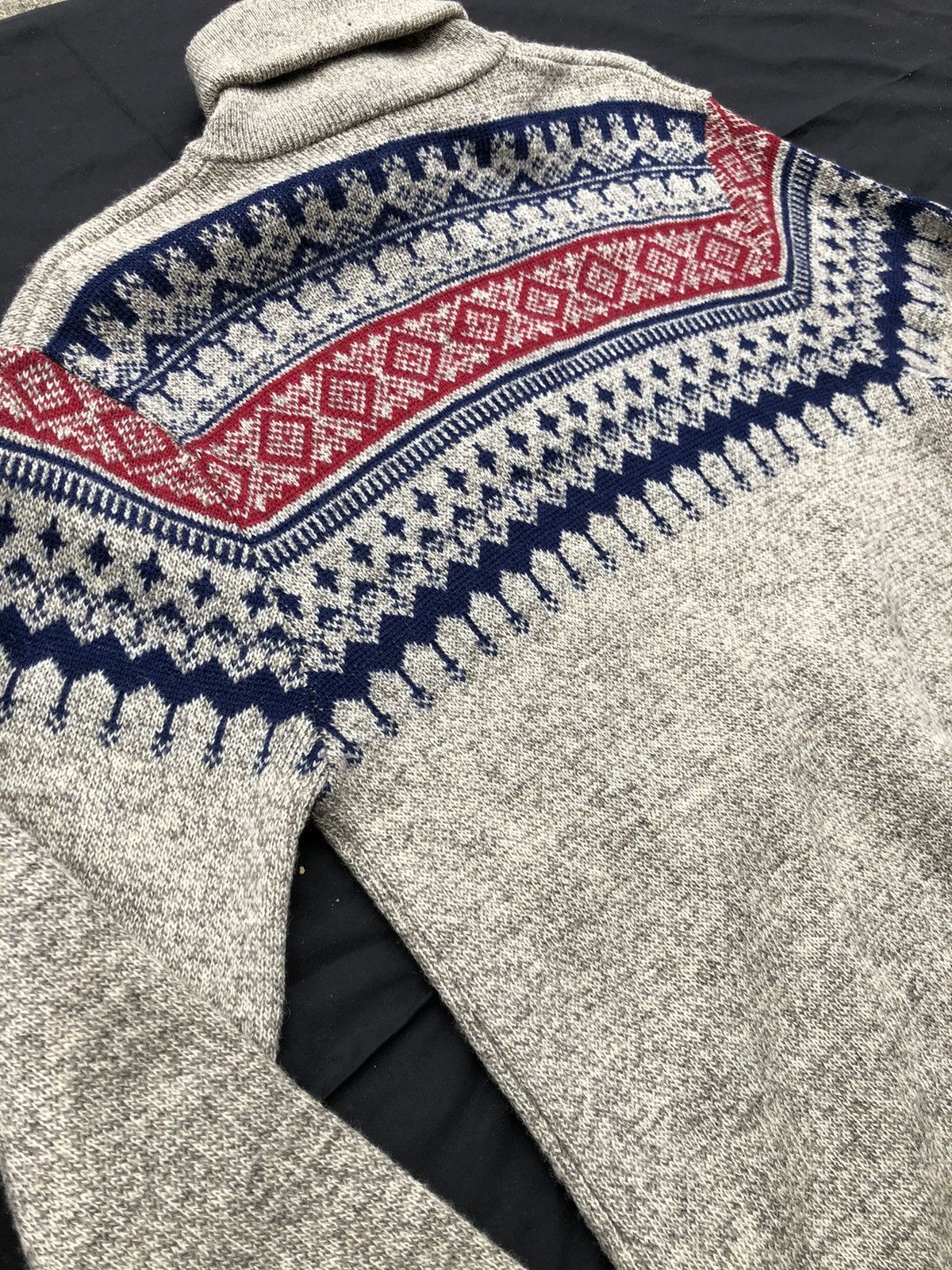 L.L. Bean Vintage 70s L.L. Bean Pull Over Turtleneck Knitwear Sweater Size US L / EU 52-54 / 3 - 9 Thumbnail