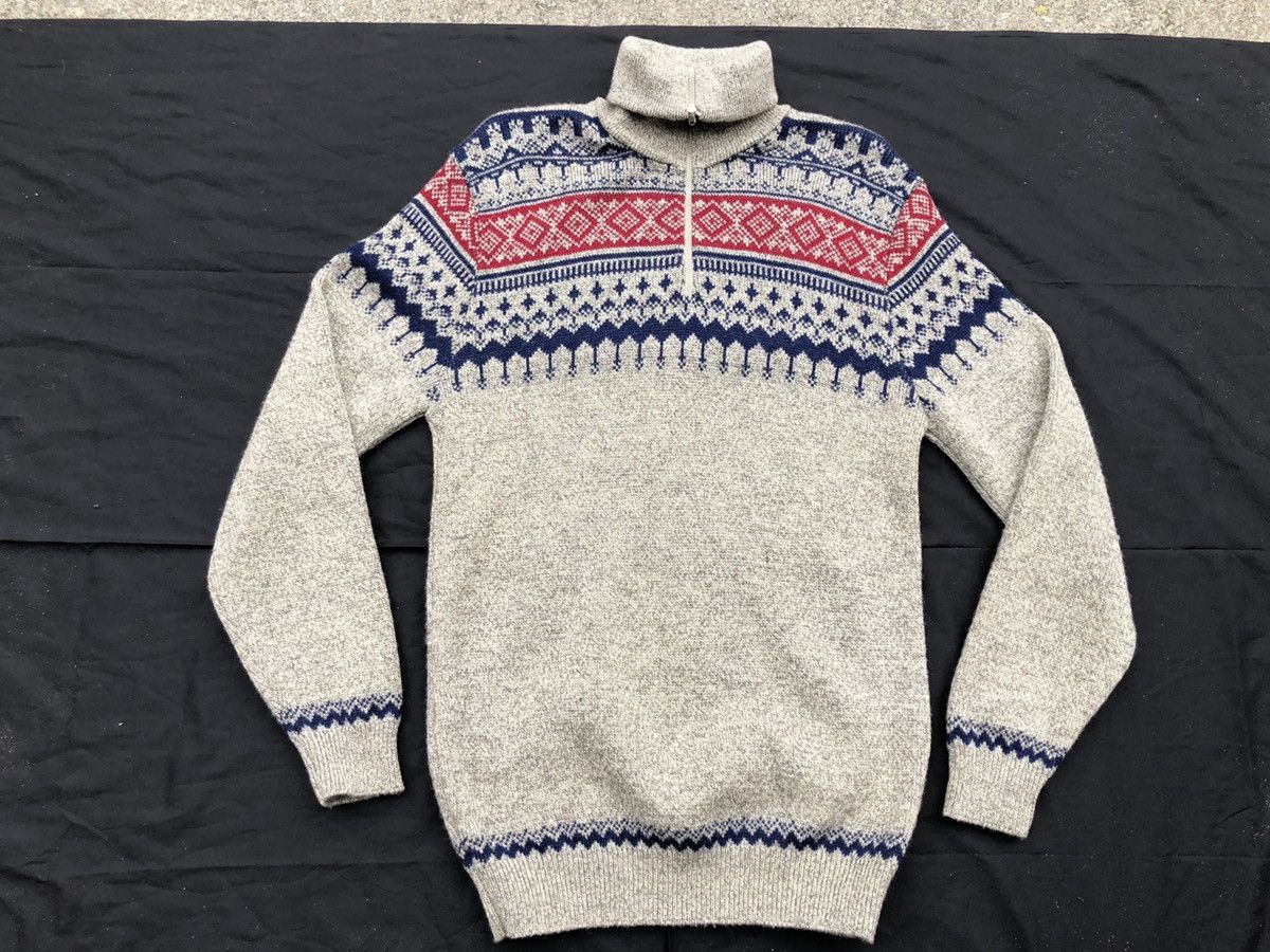 L.L. Bean Vintage 70s L.L. Bean Pull Over Turtleneck Knitwear Sweater Size US L / EU 52-54 / 3 - 4 Thumbnail