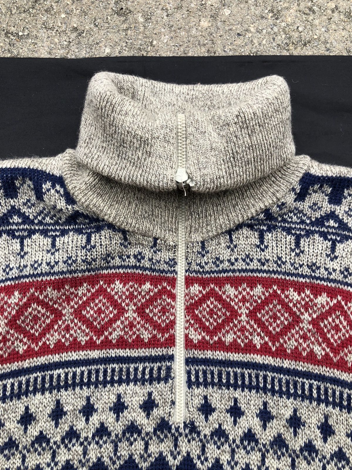 L.L. Bean Vintage 70s L.L. Bean Pull Over Turtleneck Knitwear Sweater Size US L / EU 52-54 / 3 - 5 Thumbnail