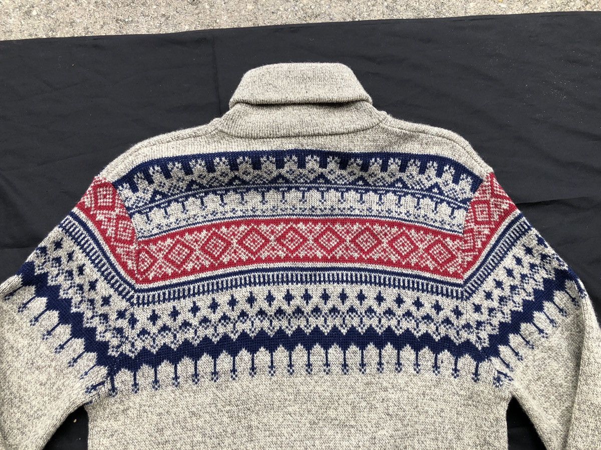 L.L. Bean Vintage 70s L.L. Bean Pull Over Turtleneck Knitwear Sweater Size US L / EU 52-54 / 3 - 7 Thumbnail