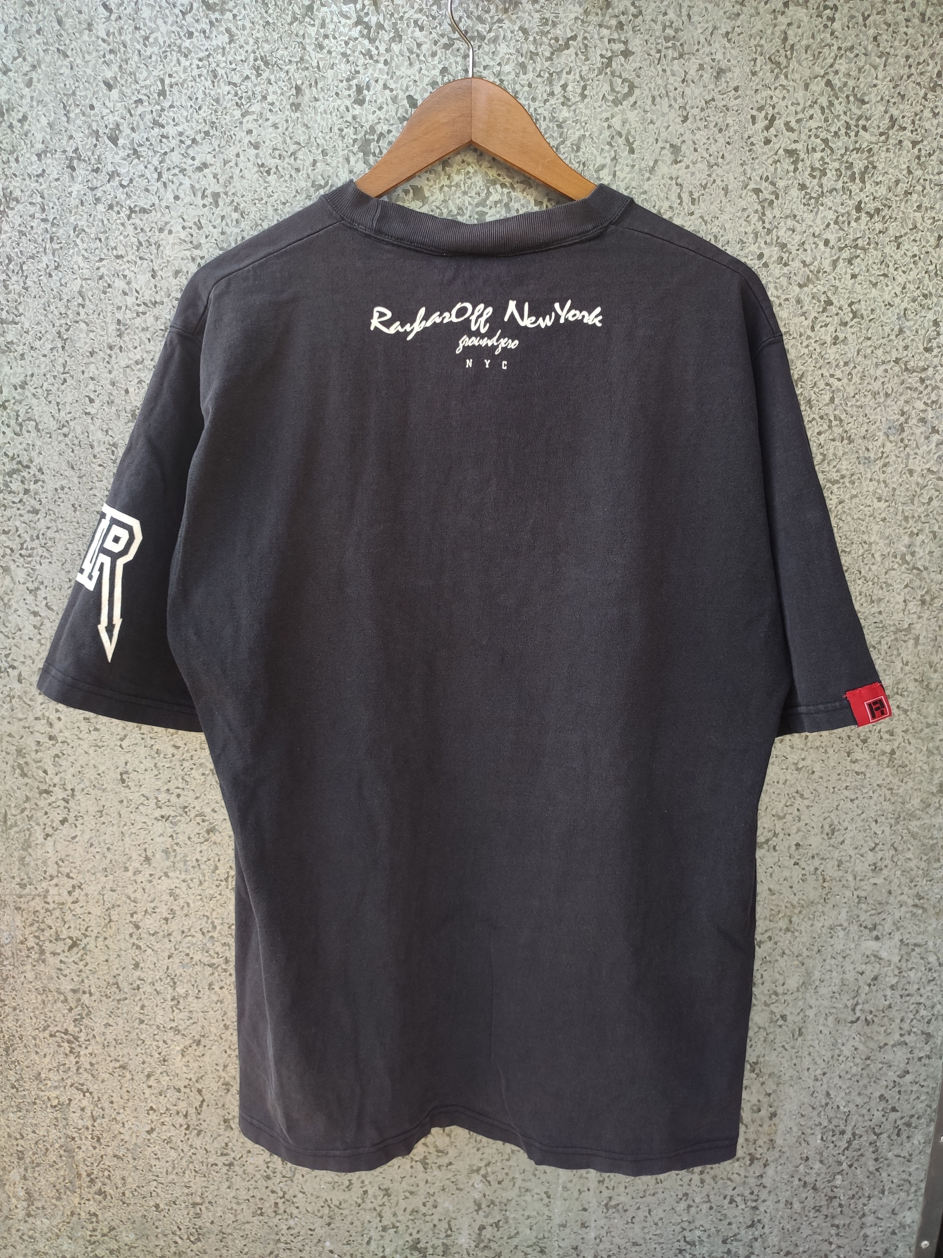 Japanese Brand Raybar Off t shirt embroidery Size US L / EU 52-54 / 3 - 4 Thumbnail