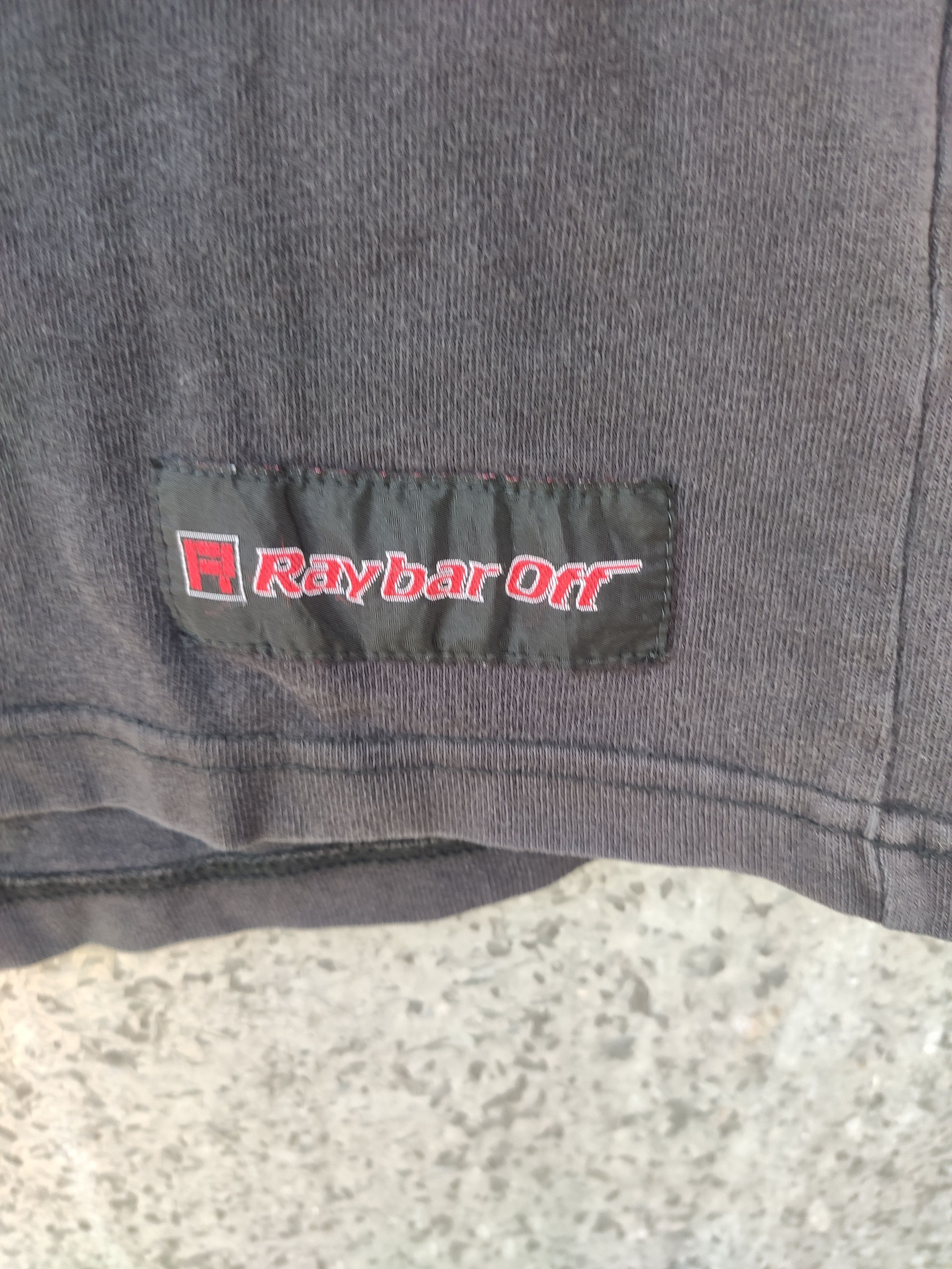 Japanese Brand Raybar Off t shirt embroidery Size US L / EU 52-54 / 3 - 6 Thumbnail