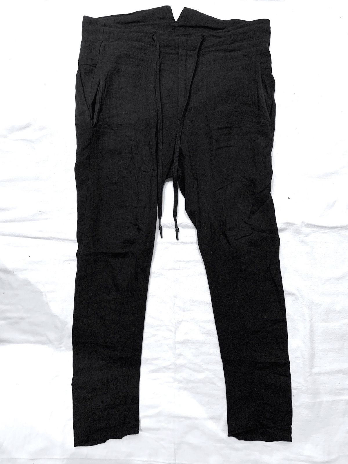 Nude: Masahiko Maruyama Linen Draw String Pants | Grailed